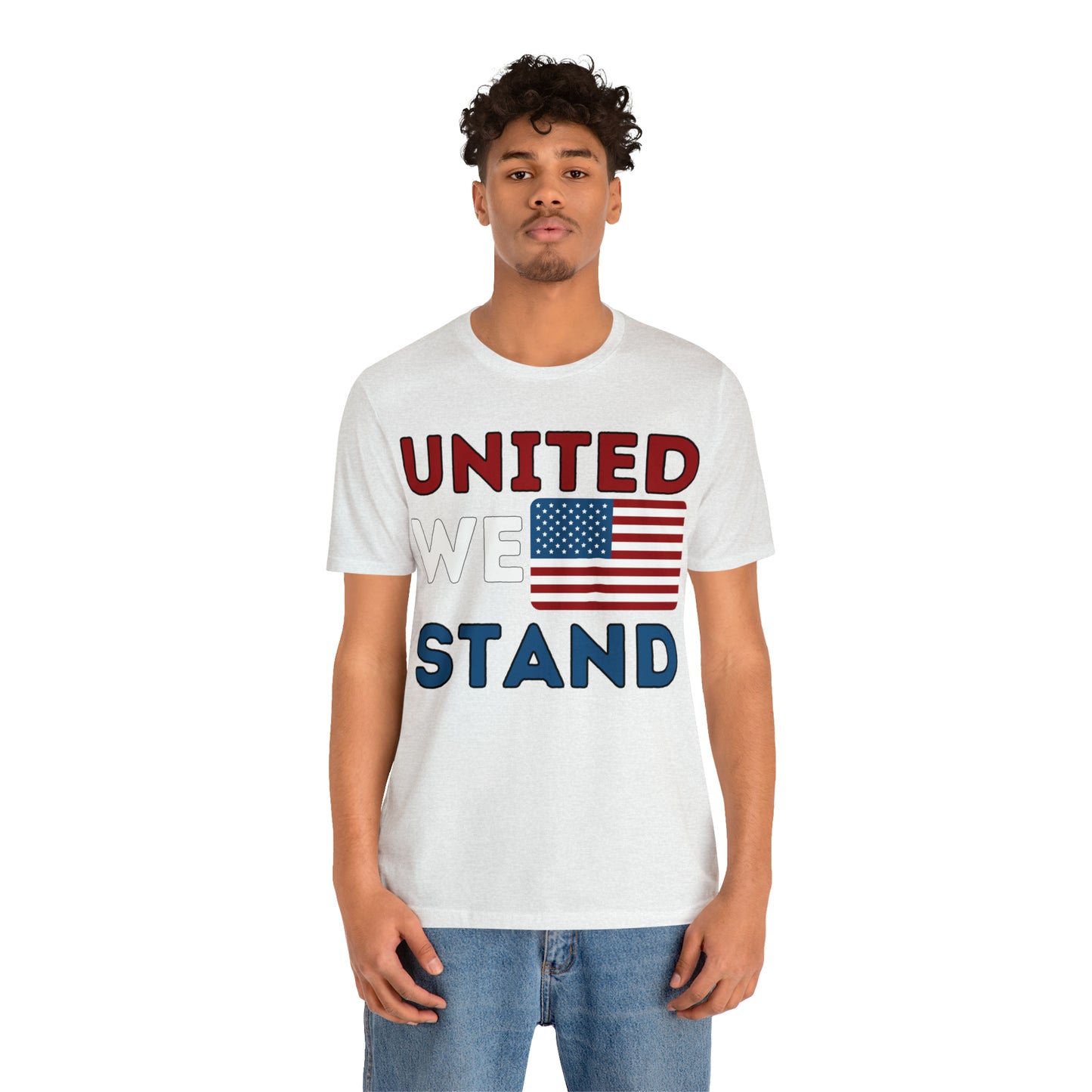 United We Stand shirt, USA Flag shirt, 4th of July shirt, Independence Day