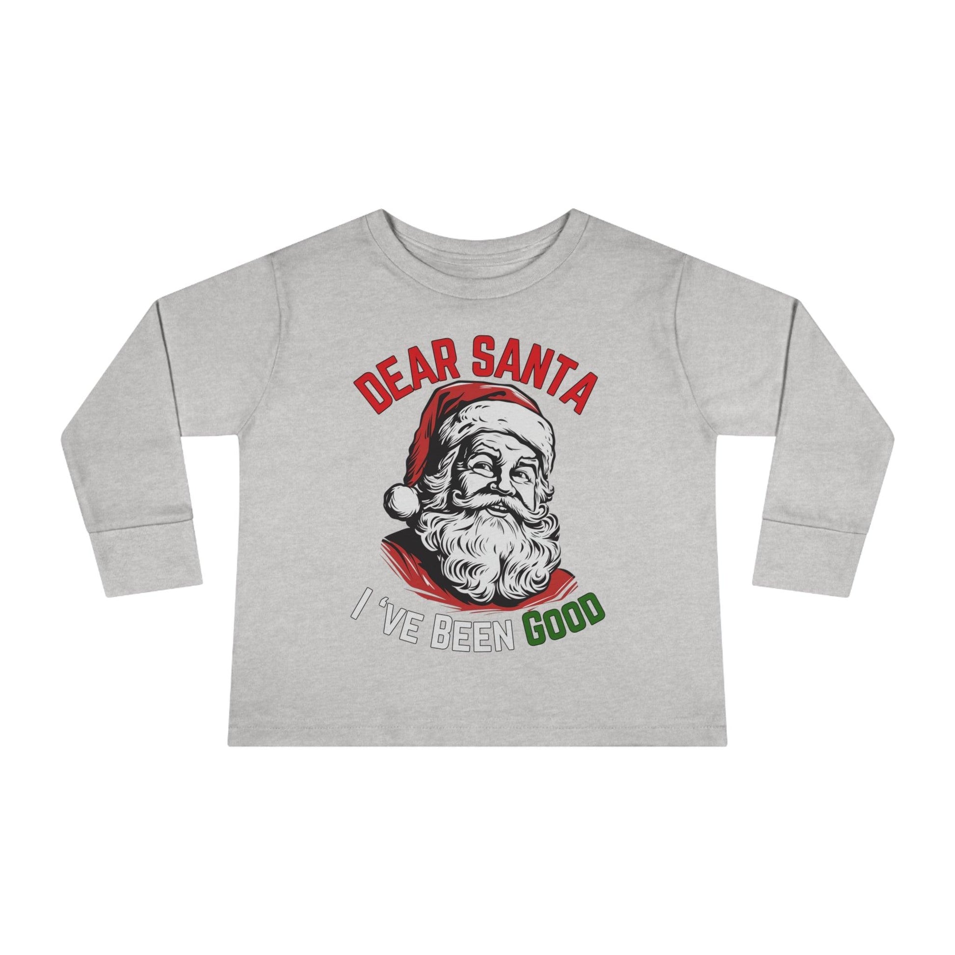 Santa I Have Been Good Christmas Shirt for Kids Christmas Outfit for Kids - Giftsmojo