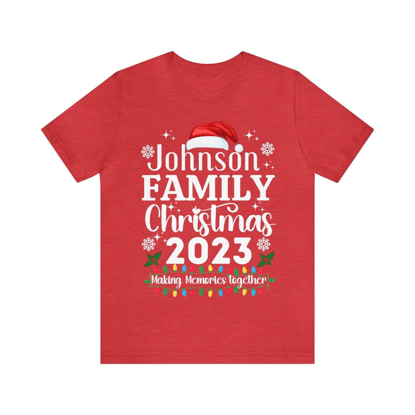 Personalized Christmas Family Matching Shirt, Family Christmas Shirt, Christmas Family Shirt, Custom Group Shirt, Christmas Shirt - Giftsmojo