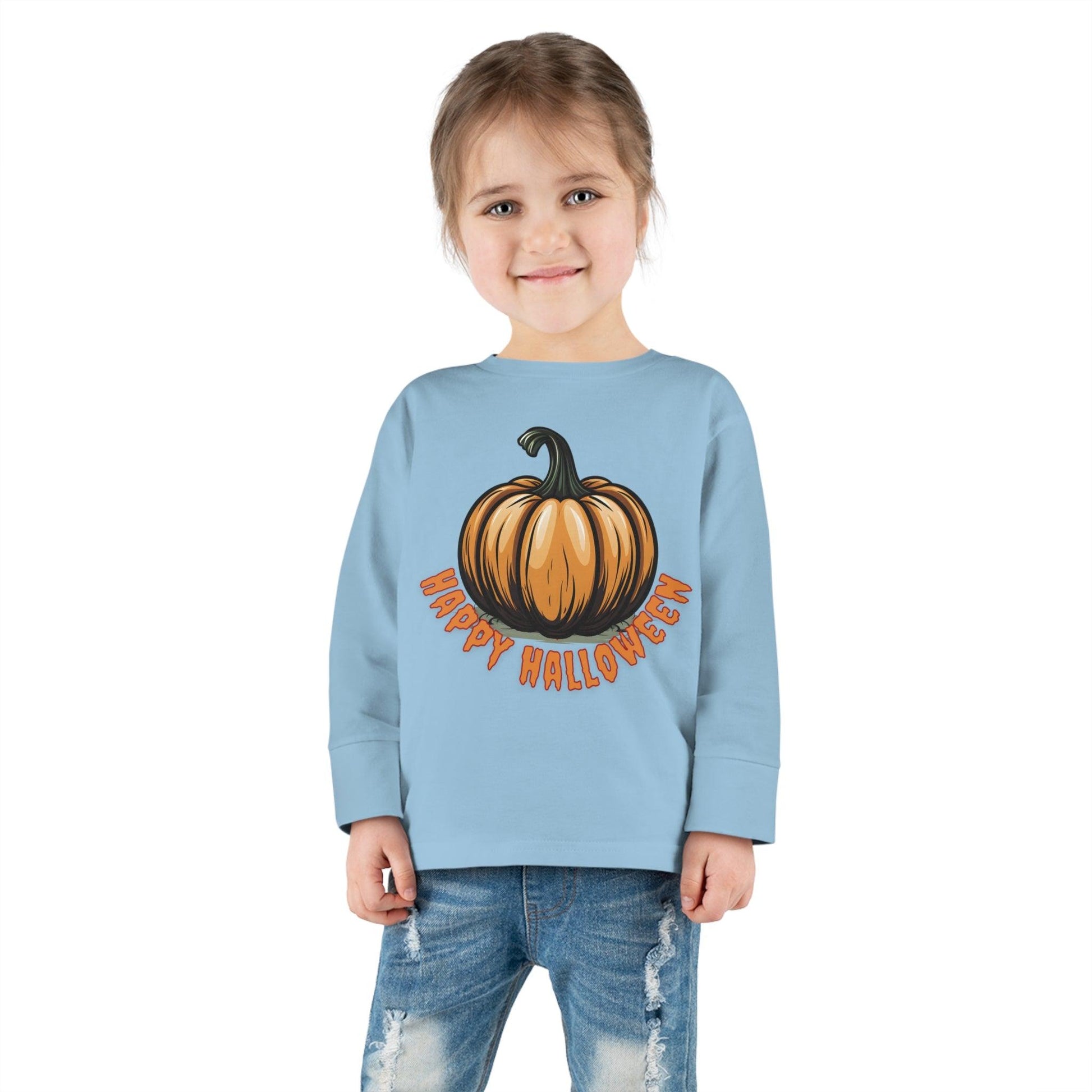 Kids Happy Halloween Pumpkin Shirt Kids Halloween Costume Kids Trick or Treat Outfit for Halloween Kids Jack O Lantern Shirt Kids Scary Faces - Giftsmojo