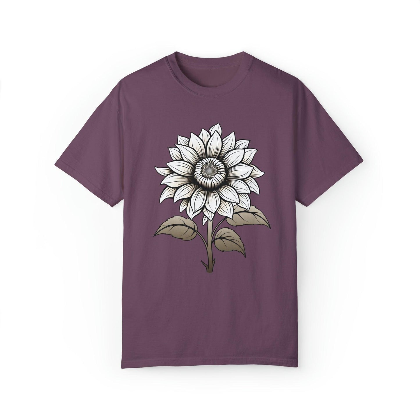 Sunflower Shirt Vintage Flower Shirt Aesthetic, Floral Graphic Tee Floral Shirt Flower T-shirt, Wild Flower Shirt Gift For Her - Giftsmojo