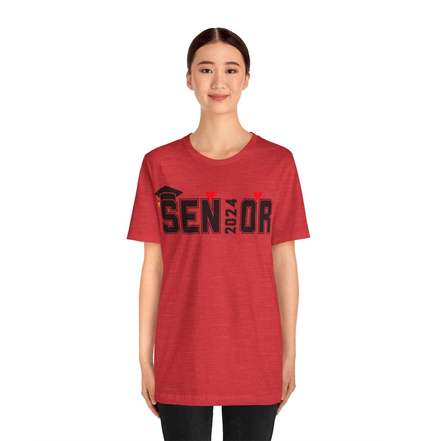 2024 Senior T-shirt Proud Senior Class of 2024 Shirt Gift for Senior