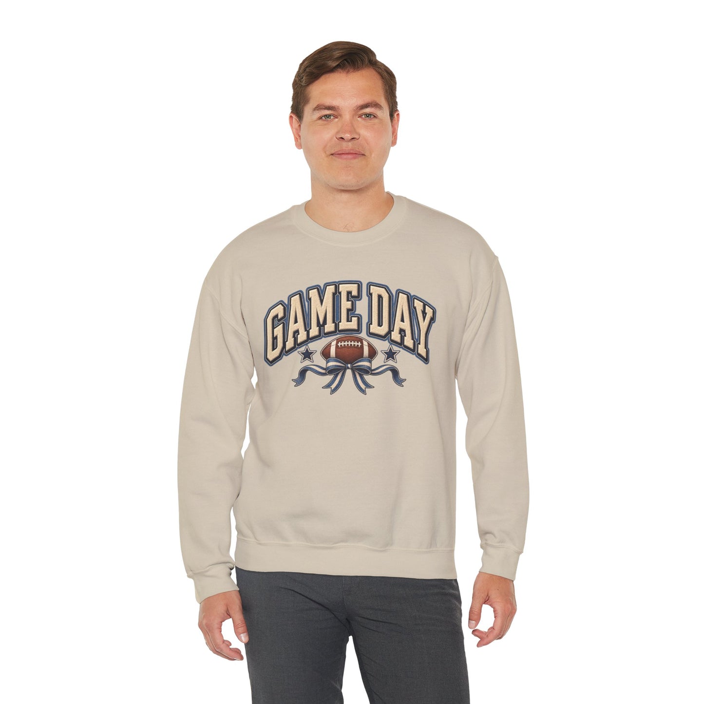 Game Day Football Crewneck Sweatshirt