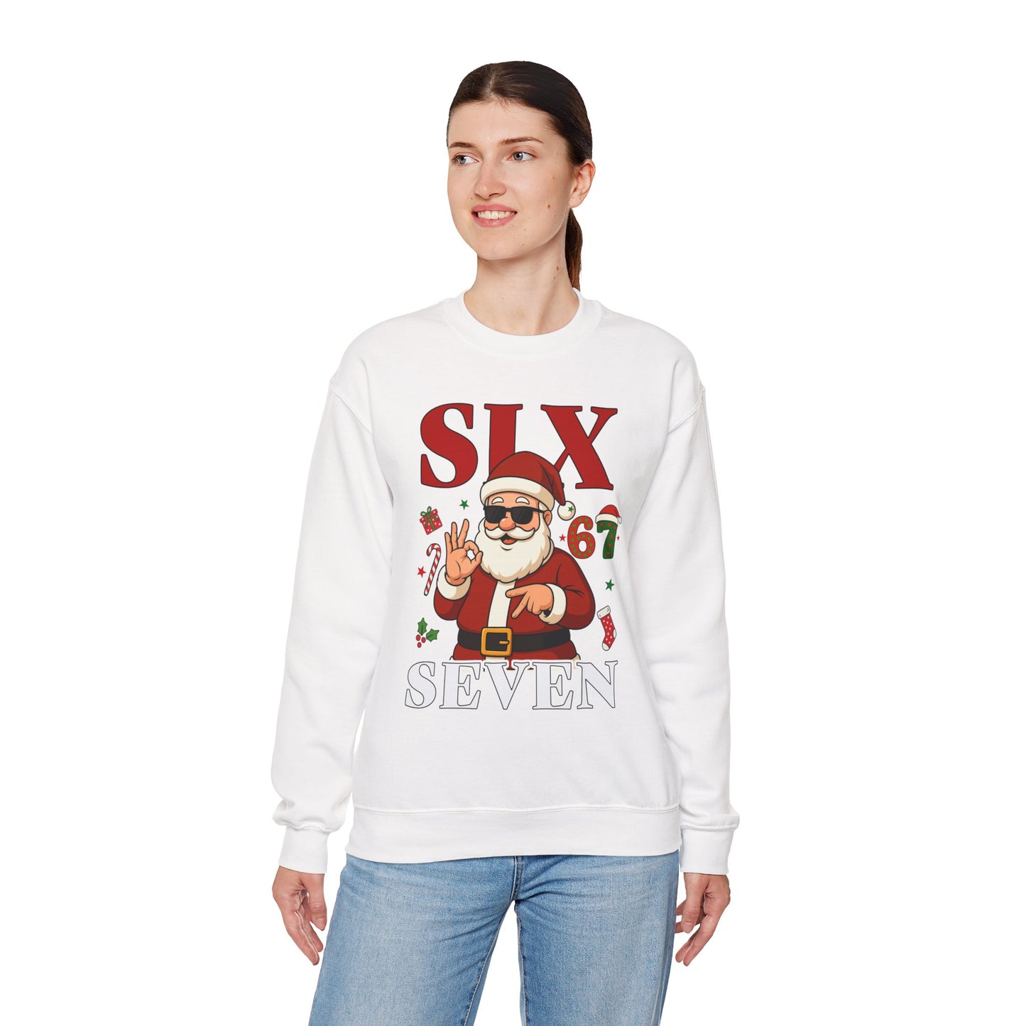 Six Seven Santa Sweatshirt