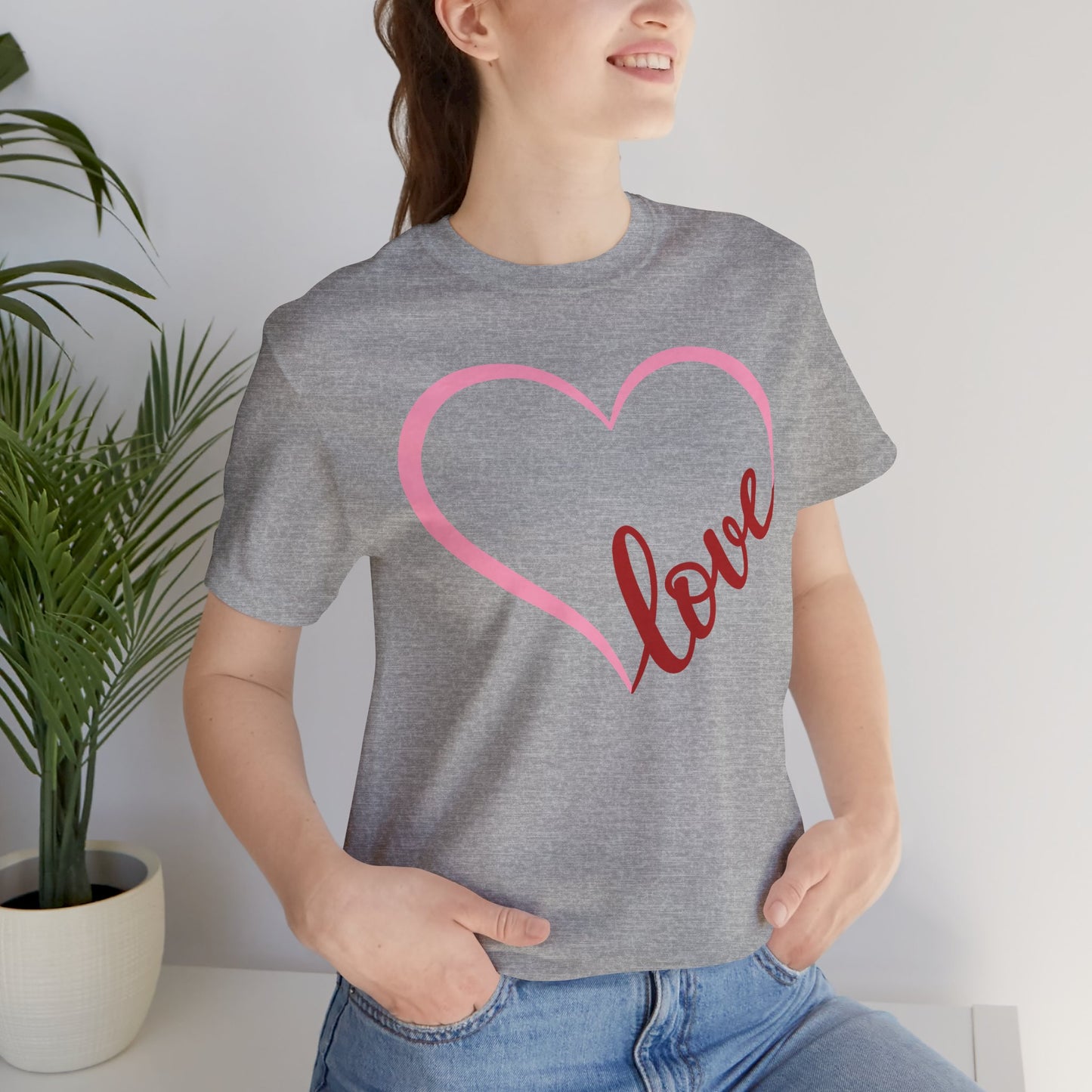 Love Heart Valentine Tee