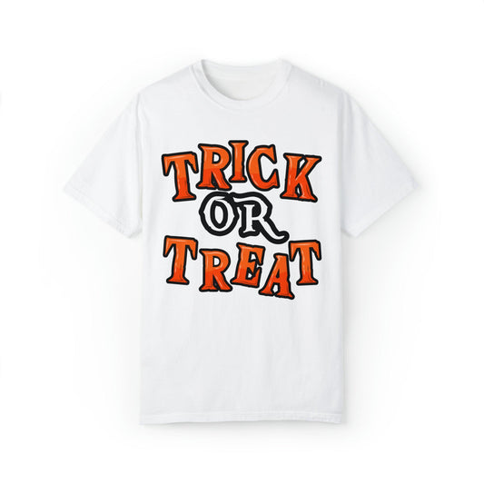 Cute Trick or Treat Shirt for Women and Men Vintage Shirt Halloween Shirt Retro Halloween Costume - Giftsmojo