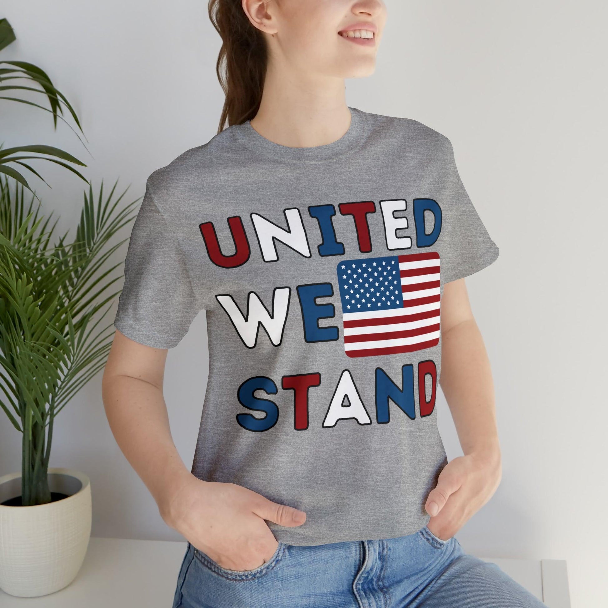 United We Stand shirt, USA Flag shirt, 4th of July shirt, Independence Day shirt - Giftsmojo