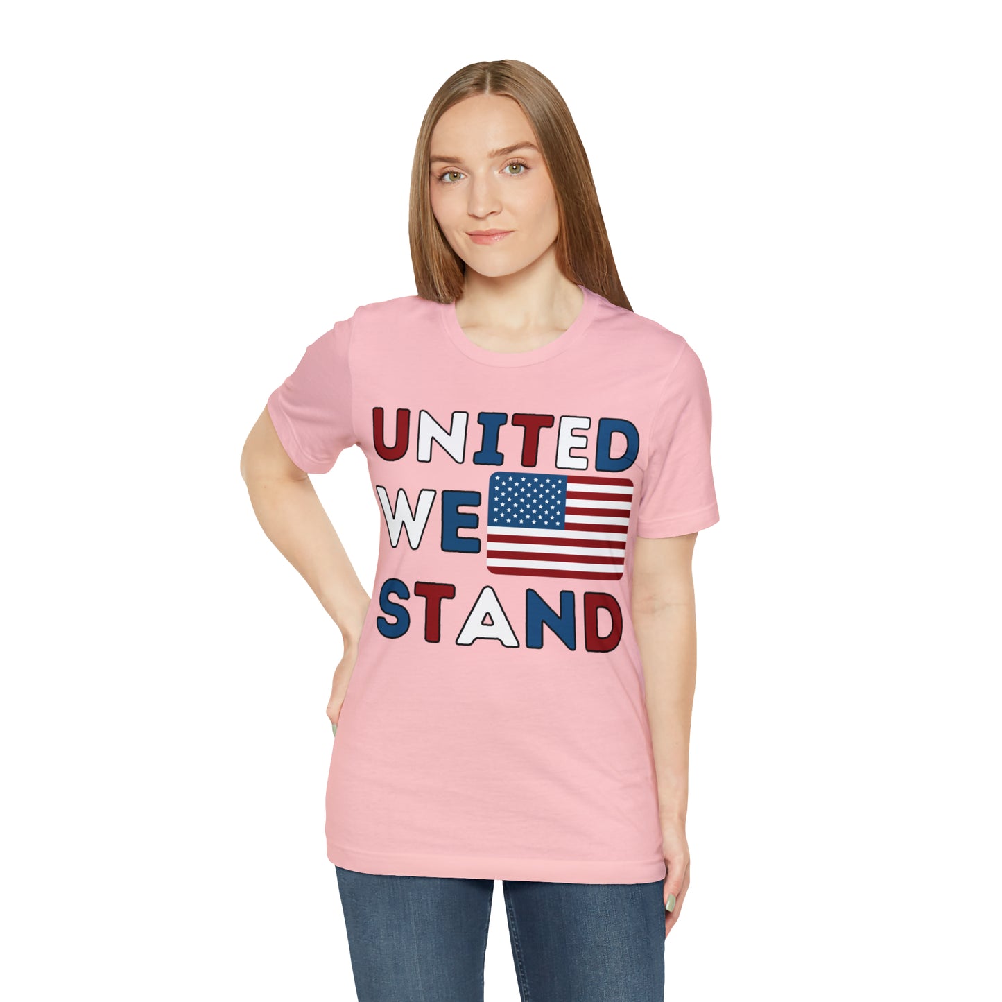 United We Stand shirt, USA Flag shirt, 4th of July shirt, Independence Day shirt