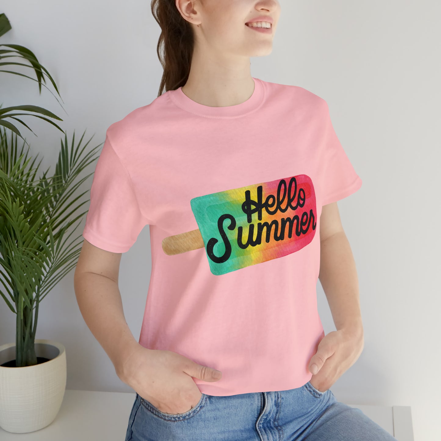 Funny Hello Summer popsicle shirt, Summer shirts for women and men, summer tshirt, vacation shirt, summer vibes,