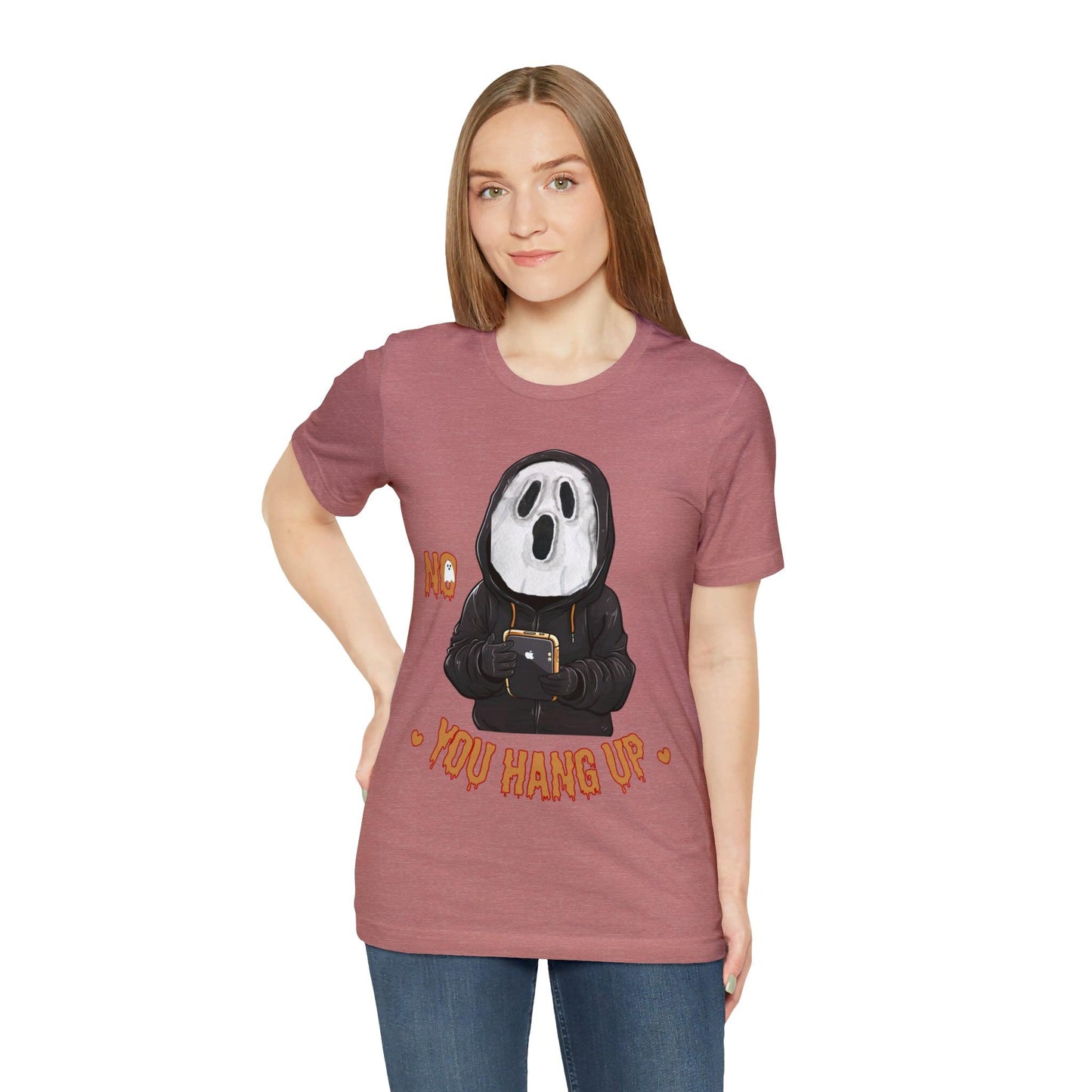 Elevate Your Halloween Style with the Playful 'No You Hang Up' Shirt Spooky shirt - Giftsmojo