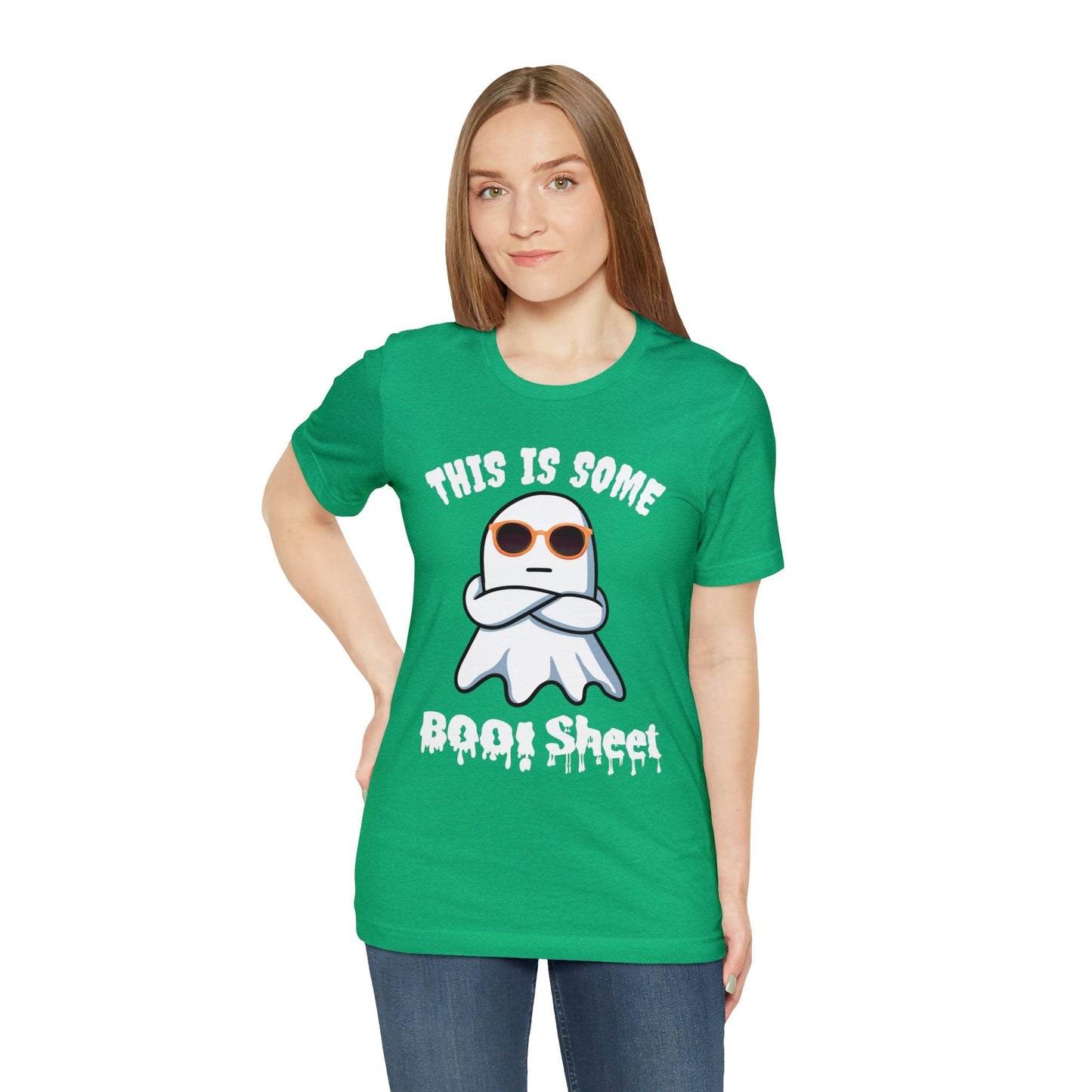 This Is Some Boo Sheet Funny Halloween Shirt Funny Halloween Costume Spooky Season Tee Funny Gift Shirt for Birthday Christmas Anniversary - Giftsmojo