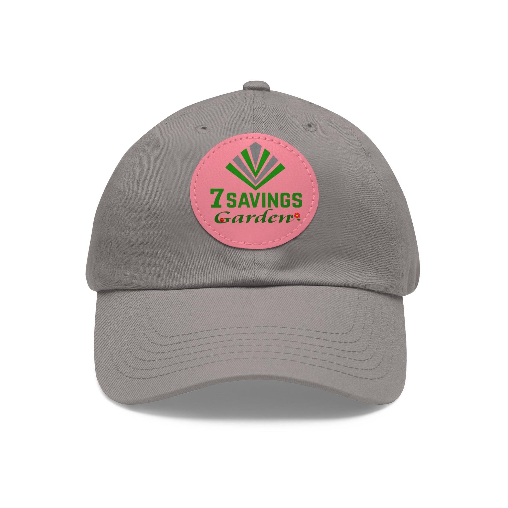 7savings Dad Hat with Leather Patch (Round) Plant lover hat - Giftsmojo