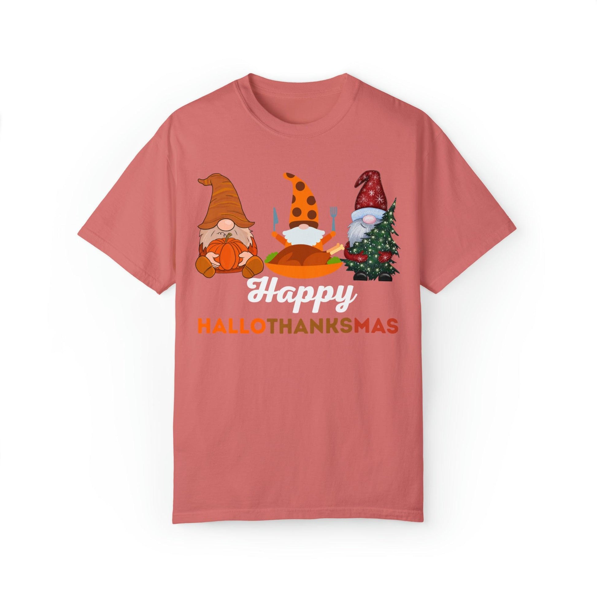 Happy HALLOTHANKSMAS Gift for Fall Halloween Thanksgiving Christmas Gift - Giftsmojo