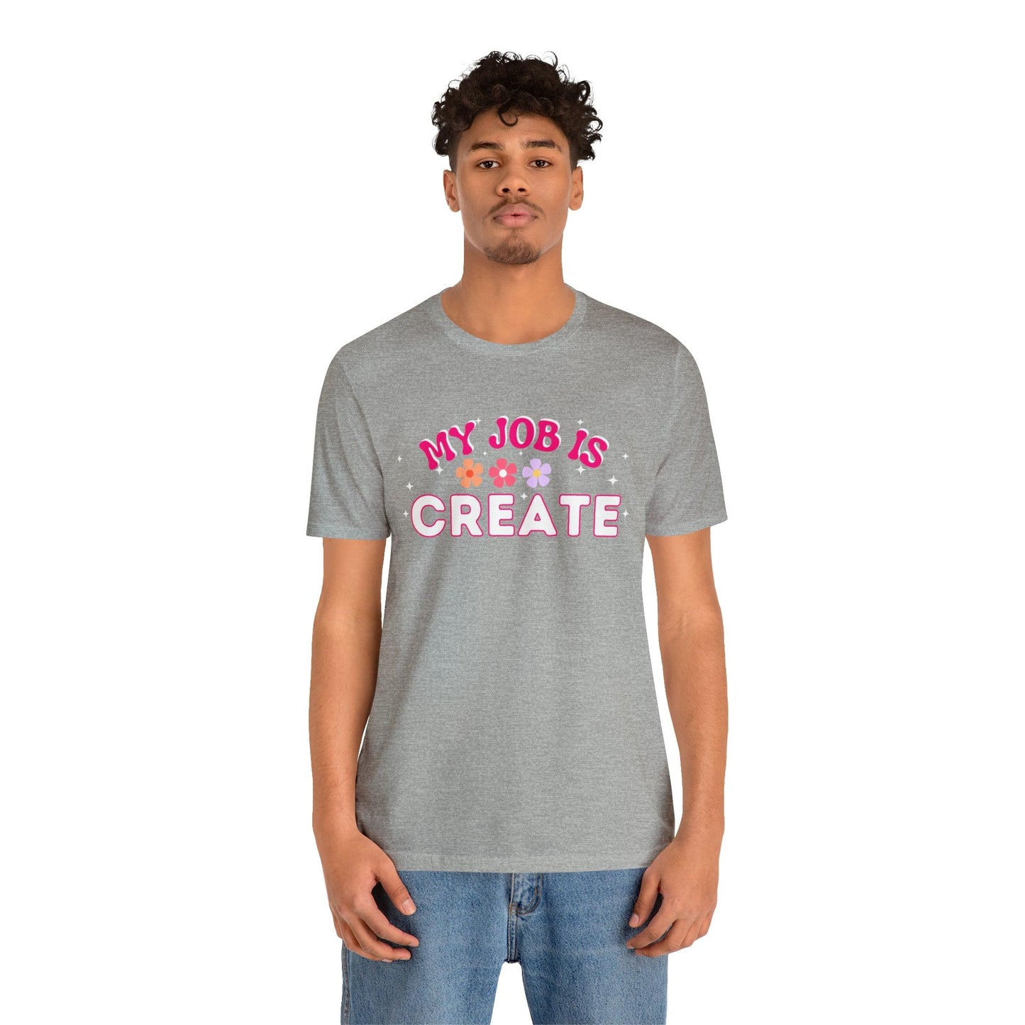 My Job is Create Shirt Artist Shirt, Content Creator Shirt Blogger Shirt Vlogger Shirt, Youtuber shirt - Giftsmojo