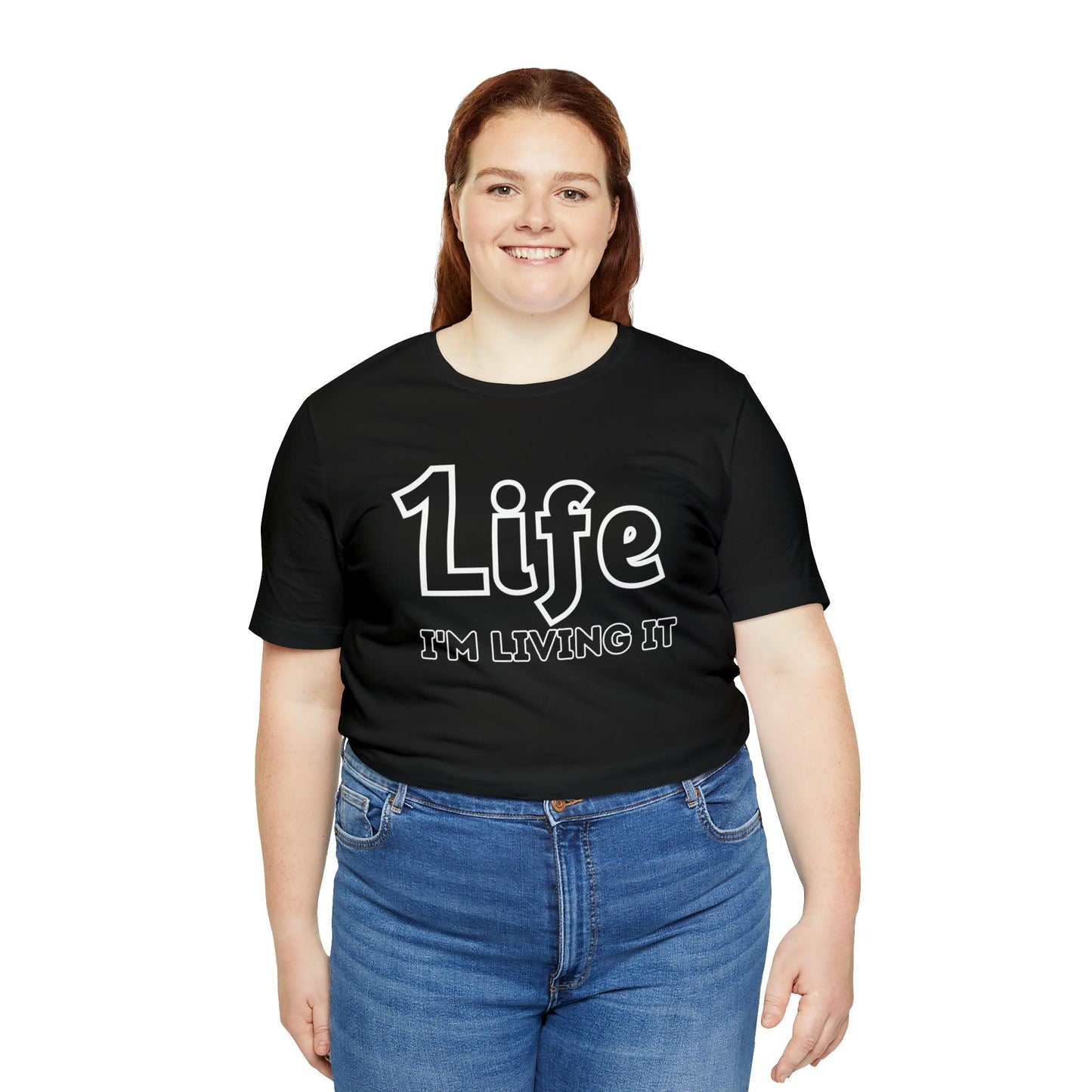 One Life I'M Living It Shirt One life Shirt 1life shirt Live Your Life You Only Have One Life To Live Shirt - Giftsmojo