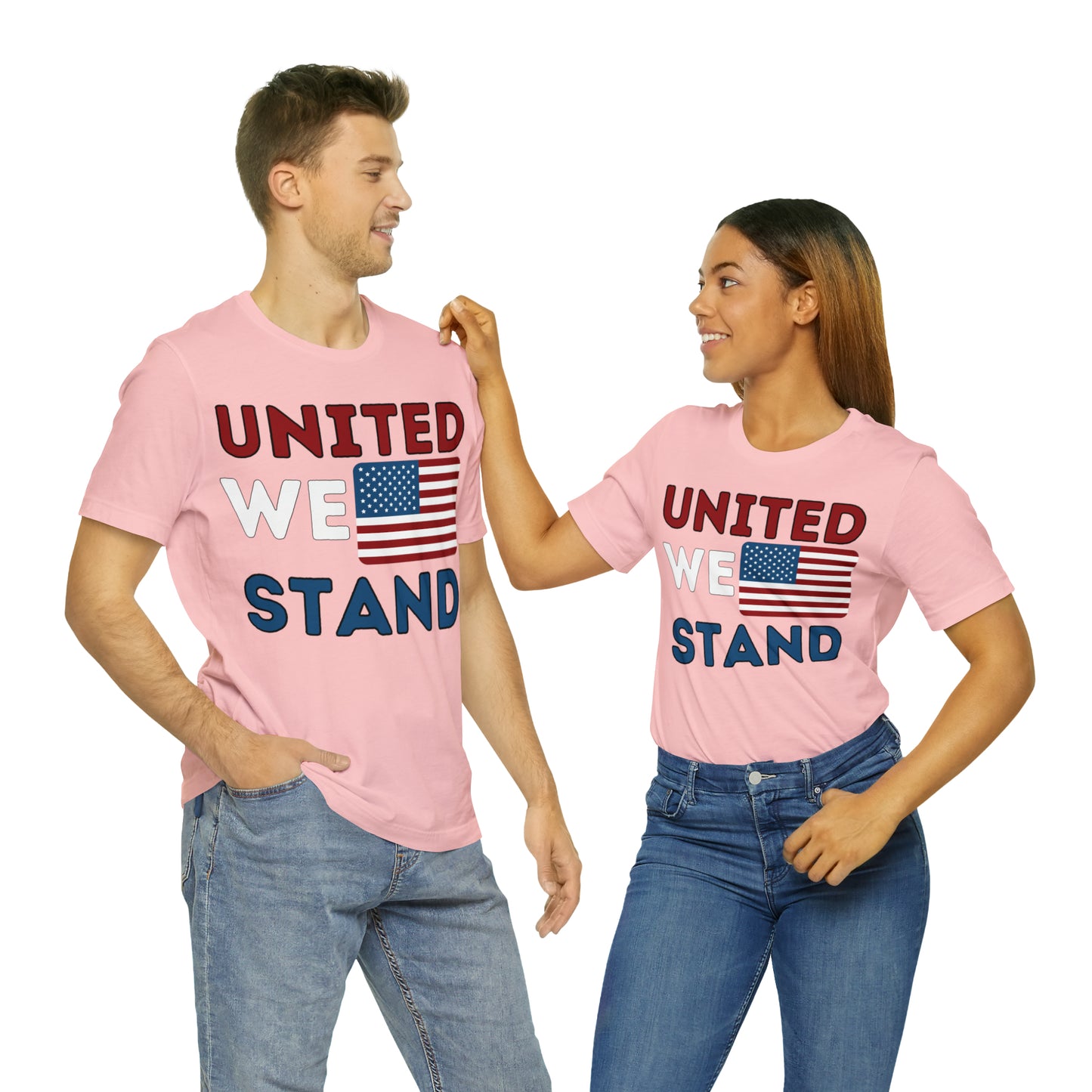 United We Stand shirt, USA Flag shirt, 4th of July shirt, Independence Day