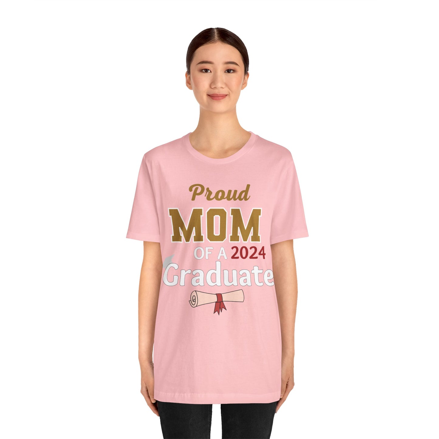 Proud Mom of 2024 Graduate Shirt - Graduation Shirt for Mom