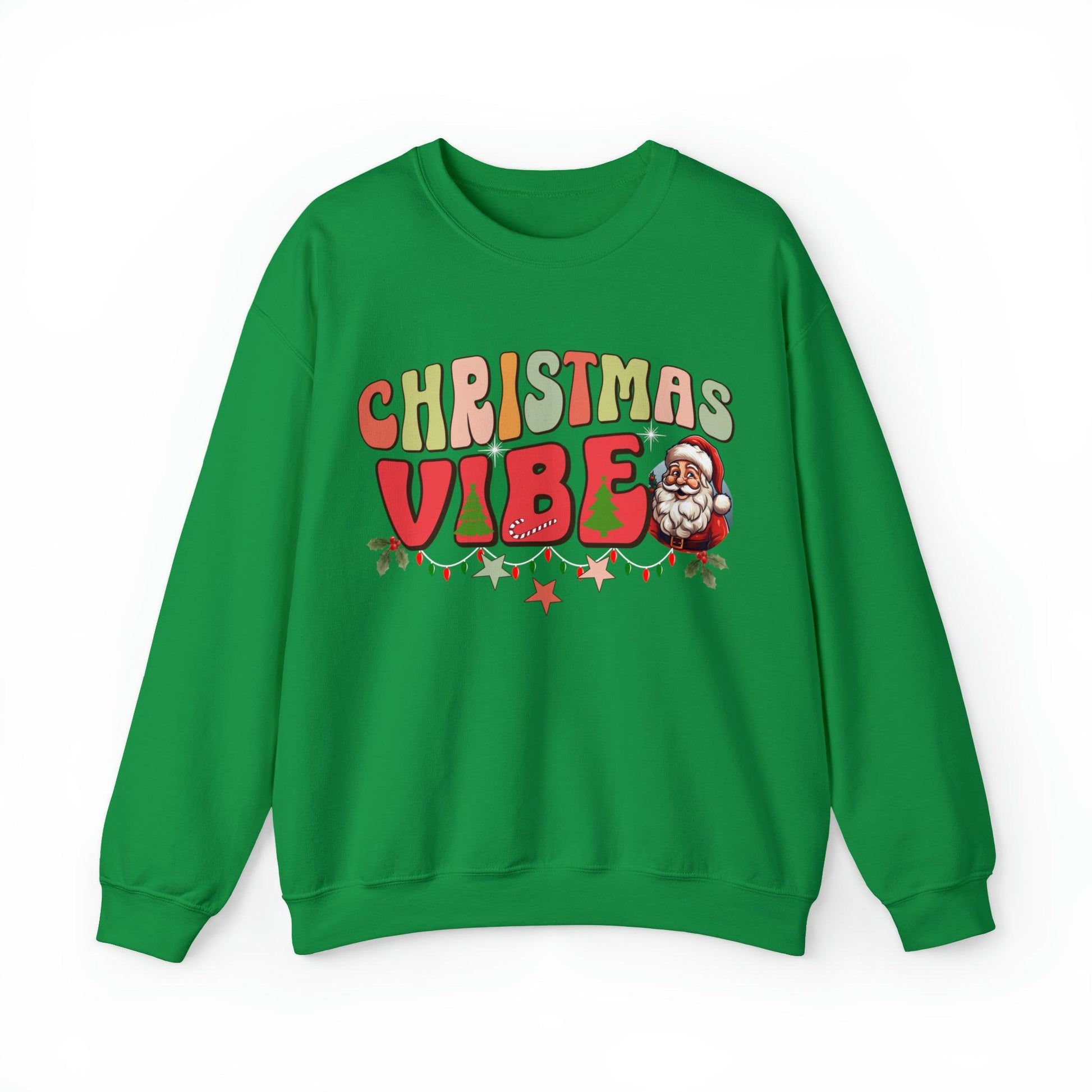 Cute Christmas Vibe Sweatshirt Funny Christmas Shirt Matching Shirts Christmas Vibes Holiday Shirt Cute Christmas Shirt - Giftsmojo