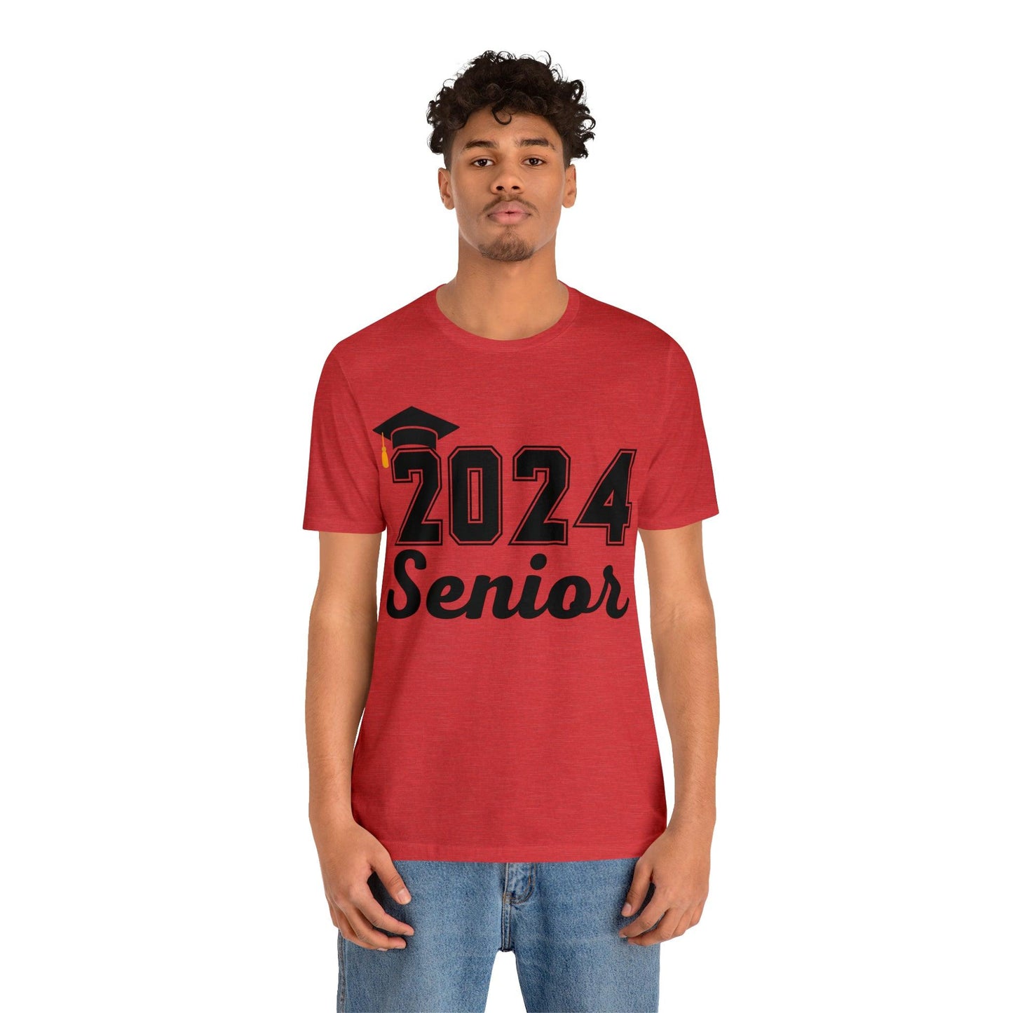 Proud 2024 Senior Shirt Proud Senior Class of 2024 T-Shirt Gift for Graduate, Graduation 2024 Family Shirt 2024 Senior Graduation Gift - Giftsmojo