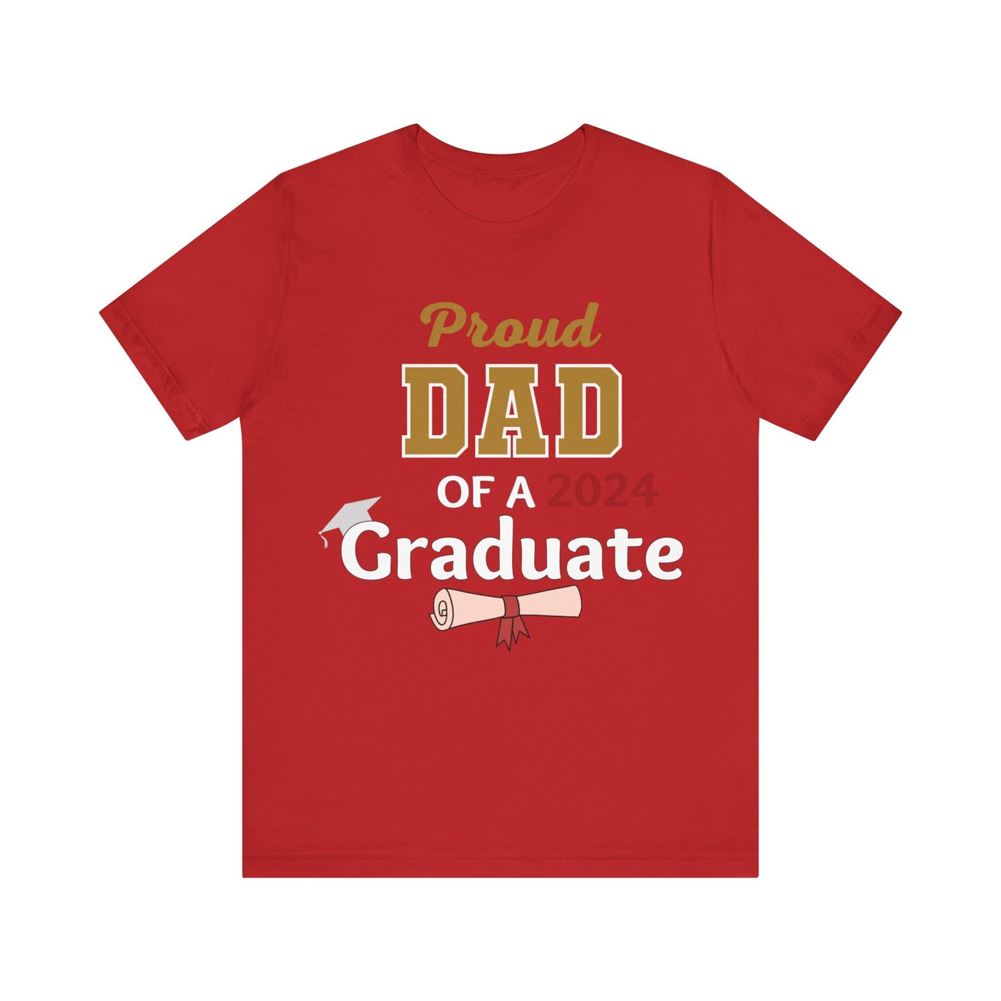 Proud Senior Dad Class of 2024 T-Shirt Senior Dad Shirt, Graduation Shirt