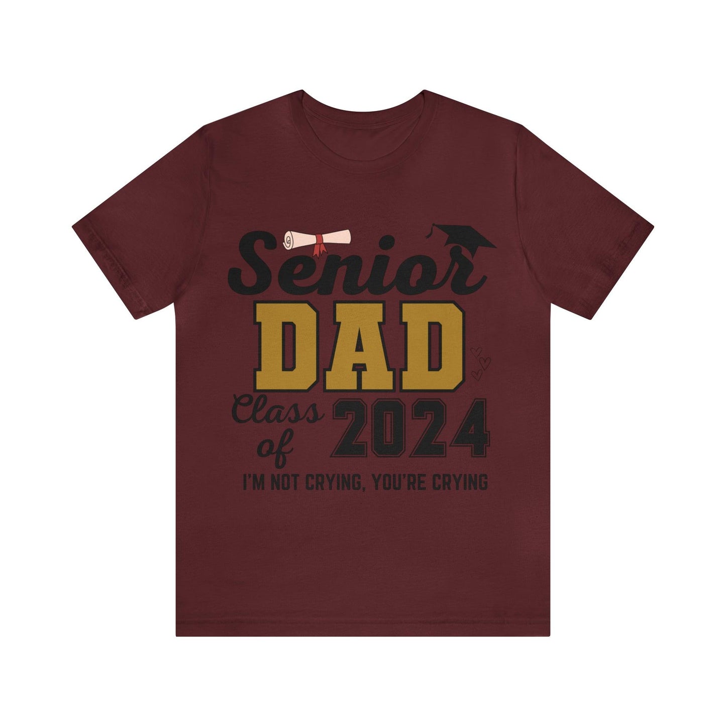 Proud Senior Dad Class of 2024 T-Shirt, Proud Senior Dad Shirt, Gift for Graduate, Graduation 2024 Family Shirt 2024 Senior Dad - Giftsmojo