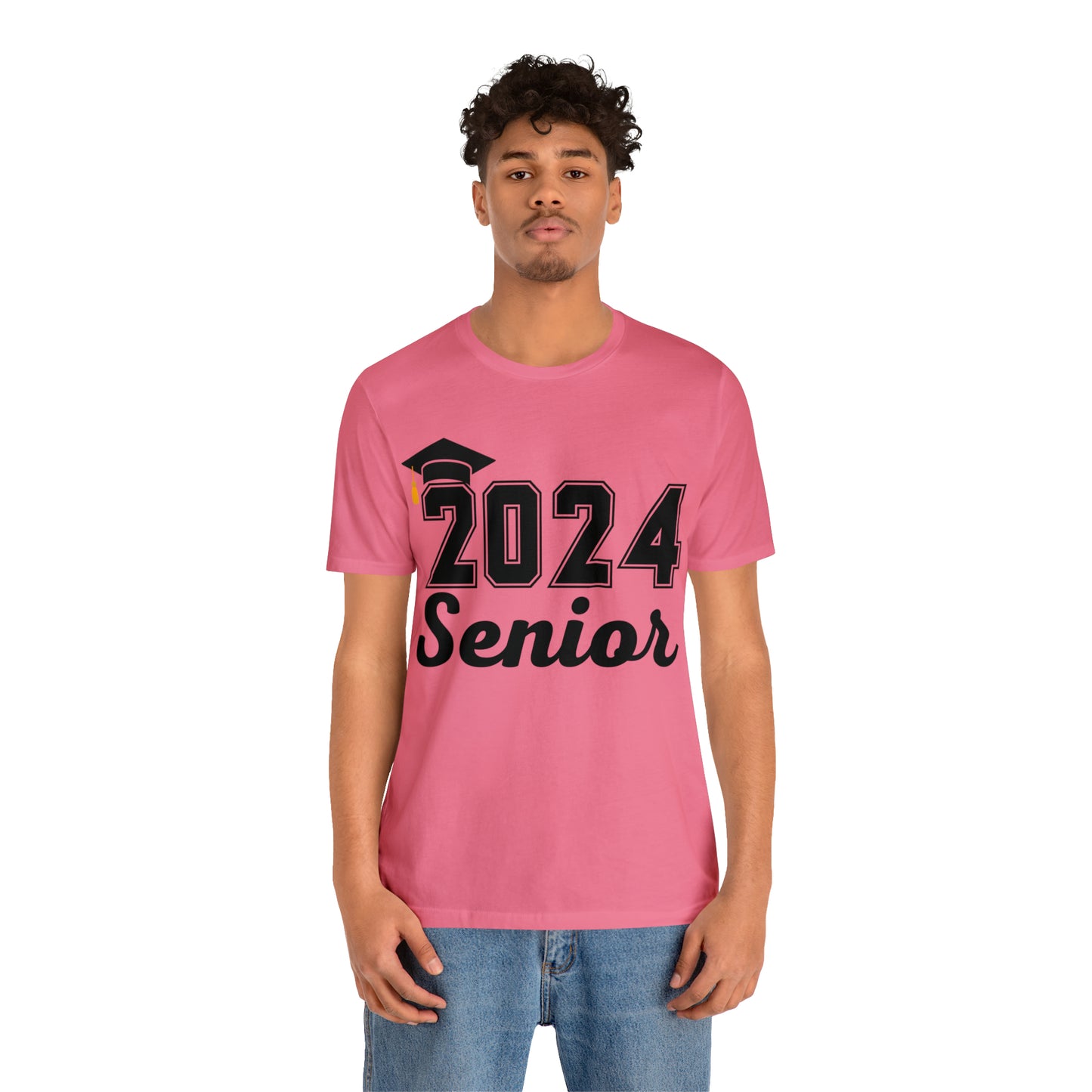 Proud 2024 Senior Shirt Proud Senior Class of 2024 T-Shirt Gift for Graduate, Graduation 2024 Family Shirt 2024 Senior Graduation Gift