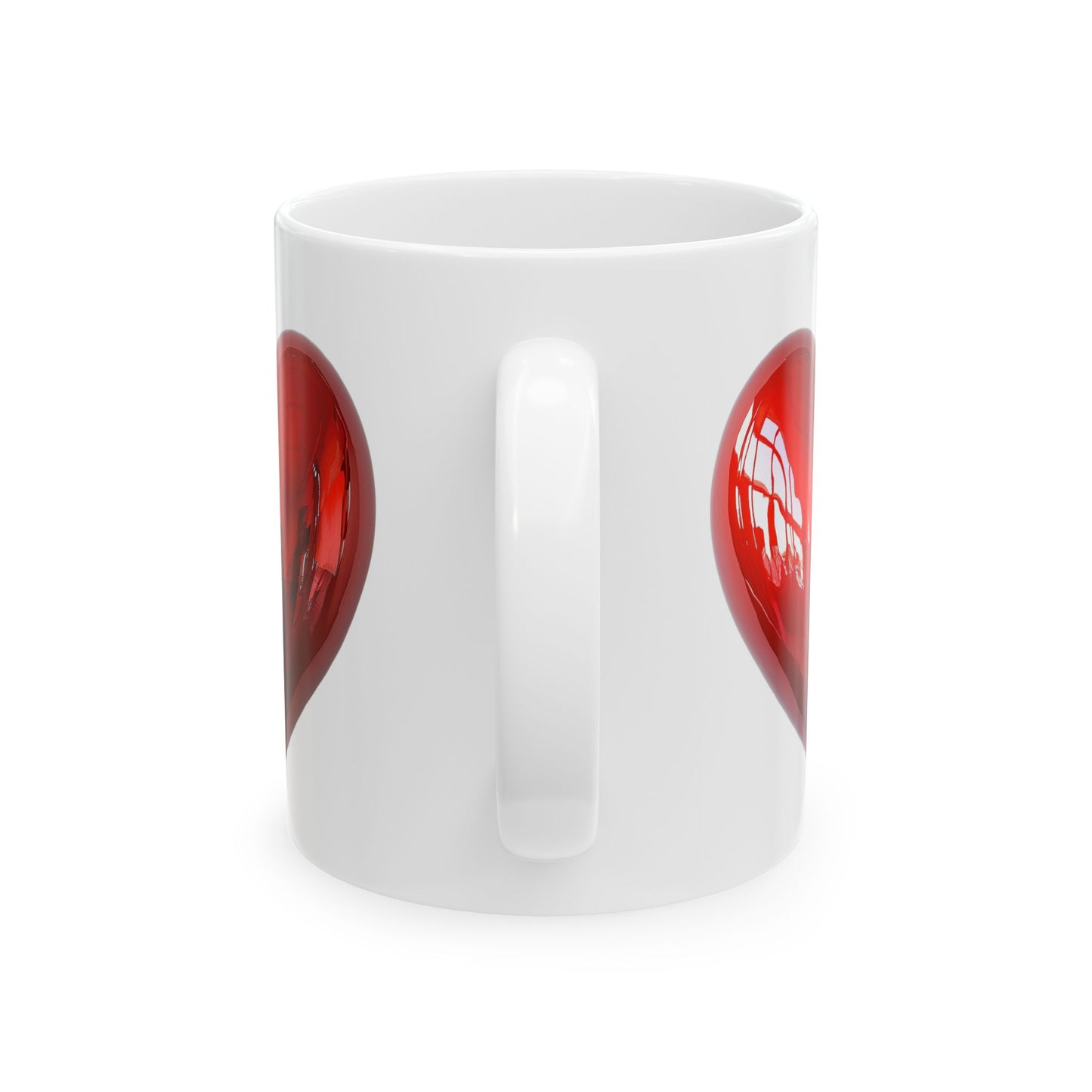 Mug Love Heart Coffee Cup 11oz 15oz