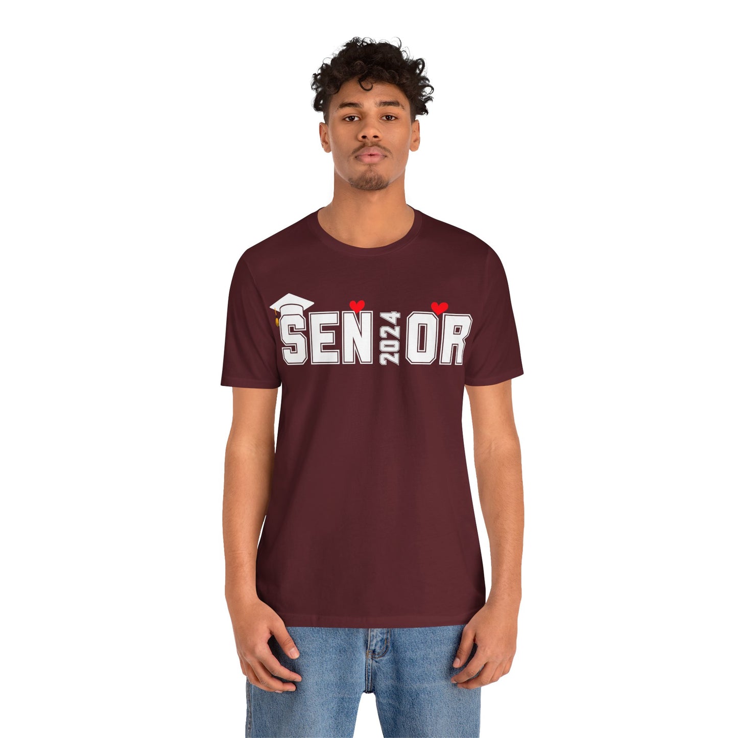 Proud Senior 2024 Shirt Proud Senior Class of 2024 T-Shirt Gift for Senior