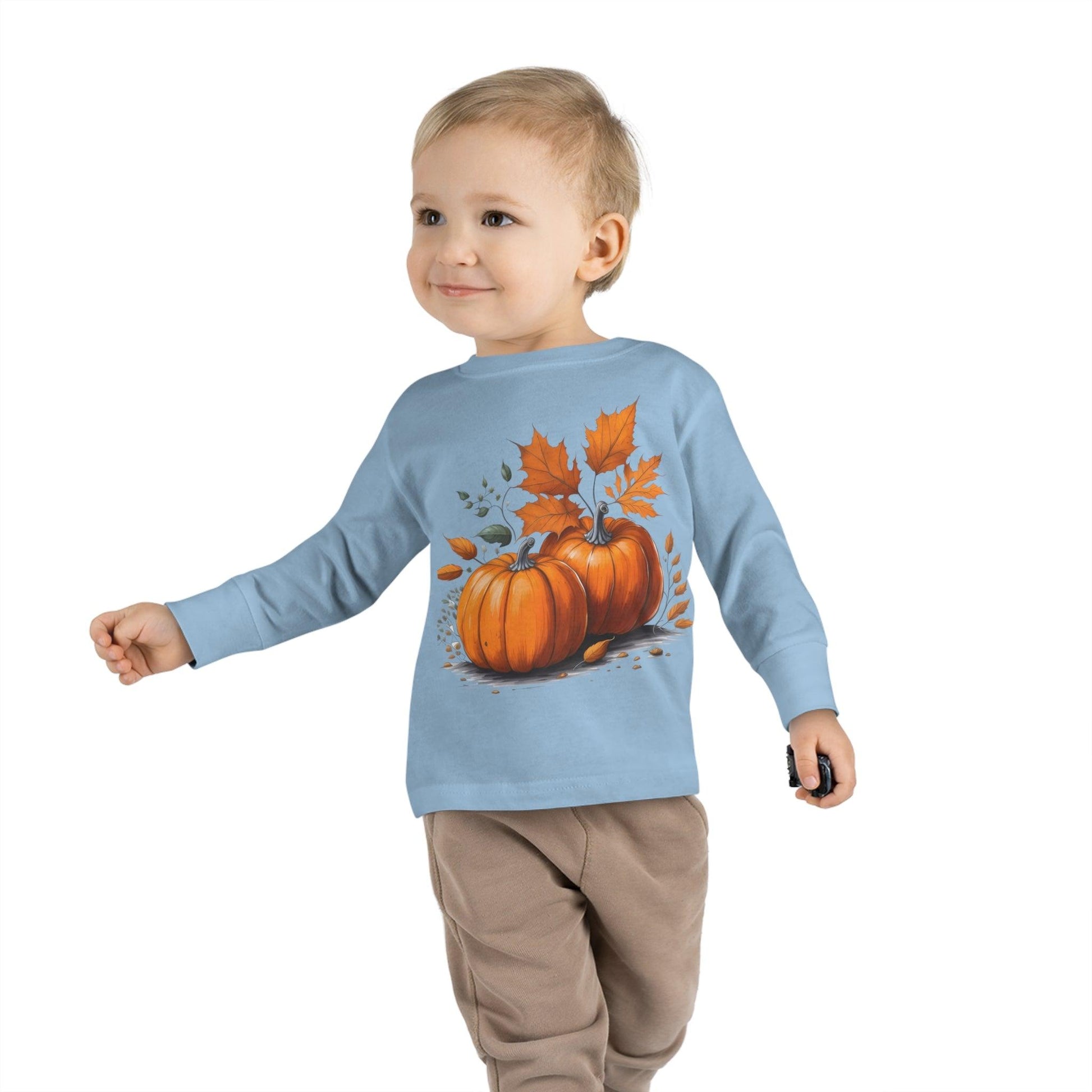 Kids Halloween Pumpkin Shirt Fall Shirt Kids Halloween Costume Kids Trick or Treat Outfit for Halloween - Giftsmojo