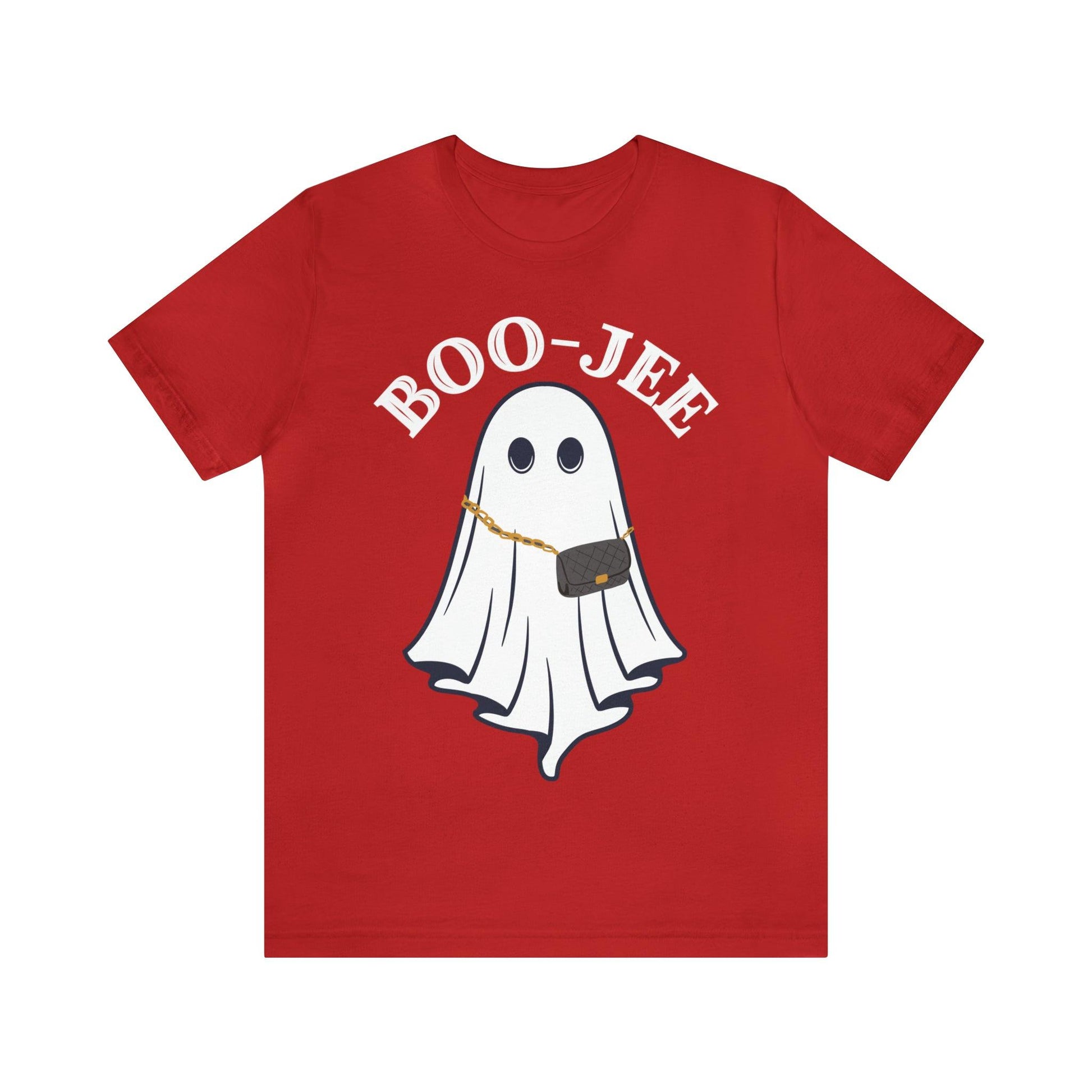 Cute Boo-Jee Ghost Halloween Shirt Vintage Ghost Halloween Costume Scary Halloween Tshirt, Vintage Shirt Boujee Halloween Tee - Giftsmojo