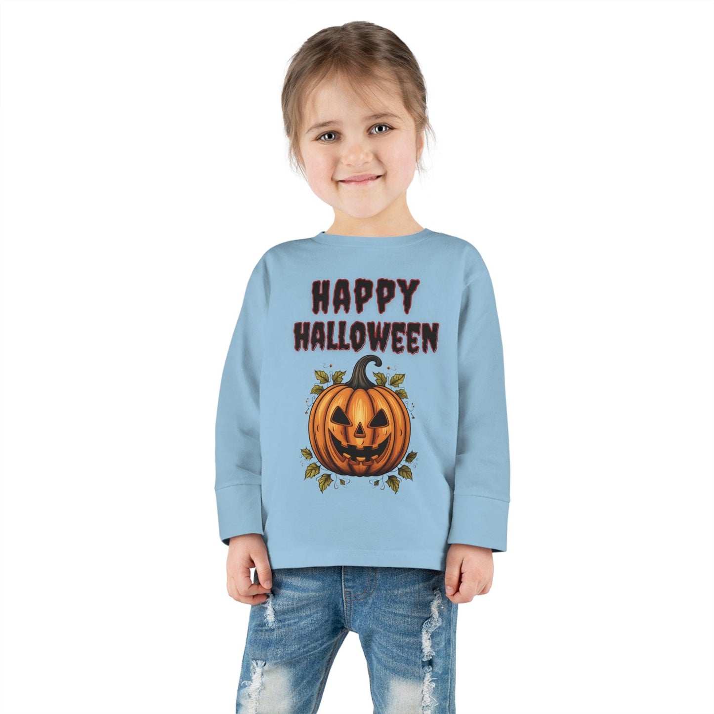 Kids Happy Halloween Pumpkin Shirt Kids Halloween Costume Kids Trick or Treat Outfit for Halloween Kids Jack O Lantern Shirt Kids Scary Faces - Giftsmojo