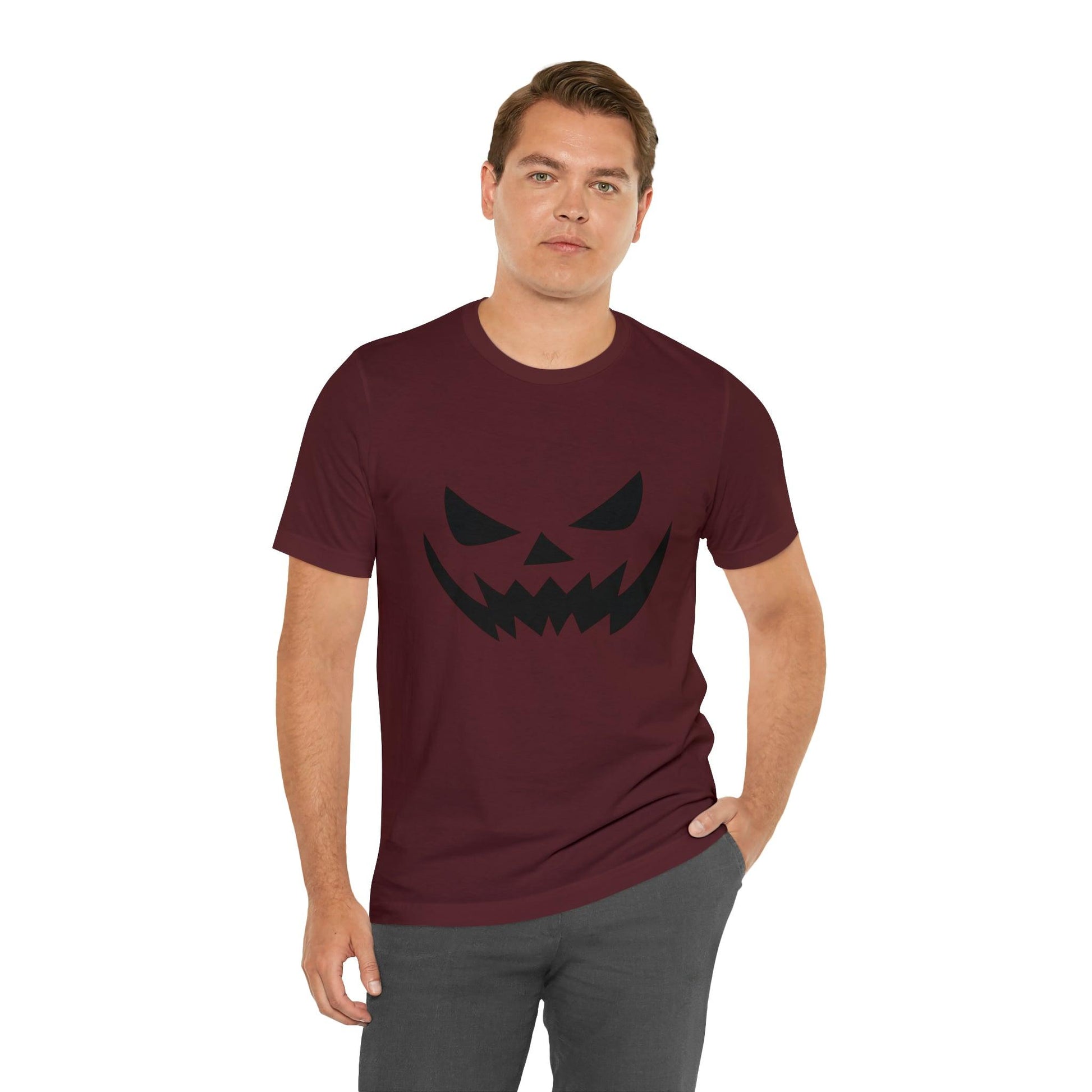 Scary Faces Halloween Pumpkin Faces Pumpkin Silhouette Halloween Shirt Pumpkin Face Halloween Costume - Giftsmojo