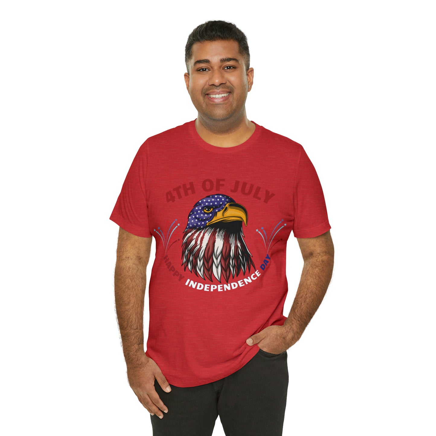 4th of July shirt, Happy Independence Day shirt, Casual Top Tee