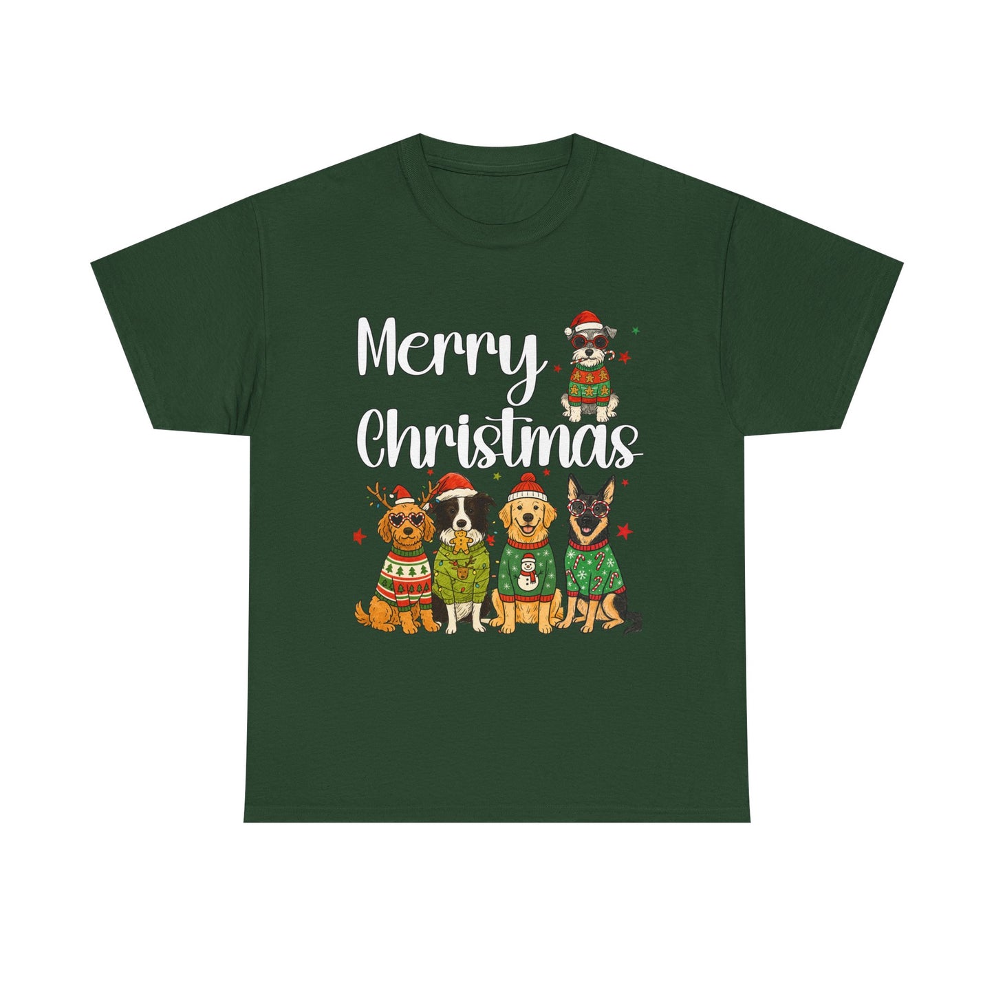 Dog Lover Christmas Tee