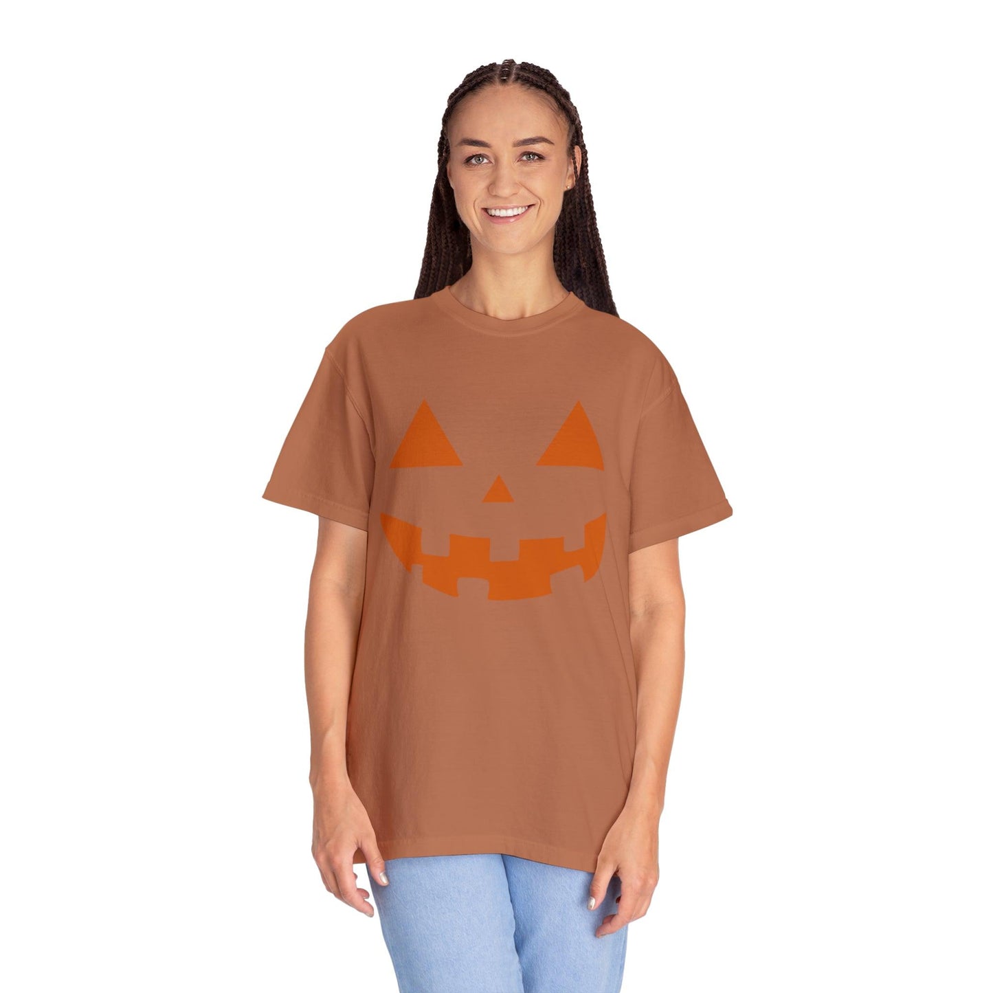 Cute Pumpkin Face Halloween Shirt Halloween Tshirt, Vintage Shirt Halloween Shirt Pumpkin Face Halloween Costume Comfort Colors - Giftsmojo