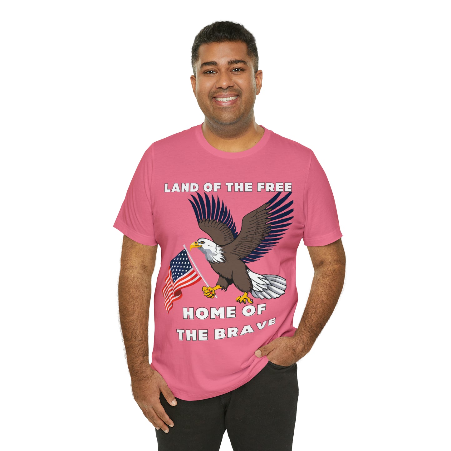 Celebrate Independence Day with Patriotic Shirts: Land of the free, Home of the Brave Shirt for Women and Men