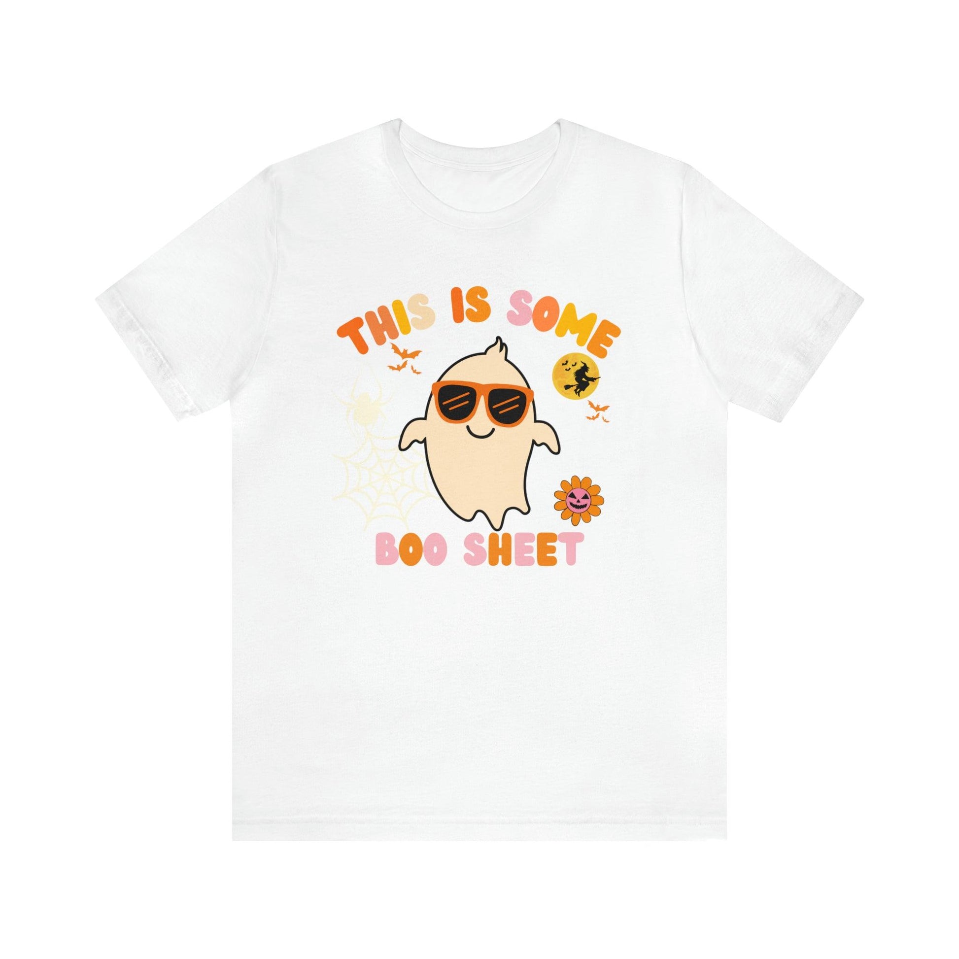 This Is Some Boo Sheet Funny Halloween Shirt Funny Halloween Costume Spooky Season Tee Funny Gift Shirt for Birthday Christmas Anniversary - Giftsmojo