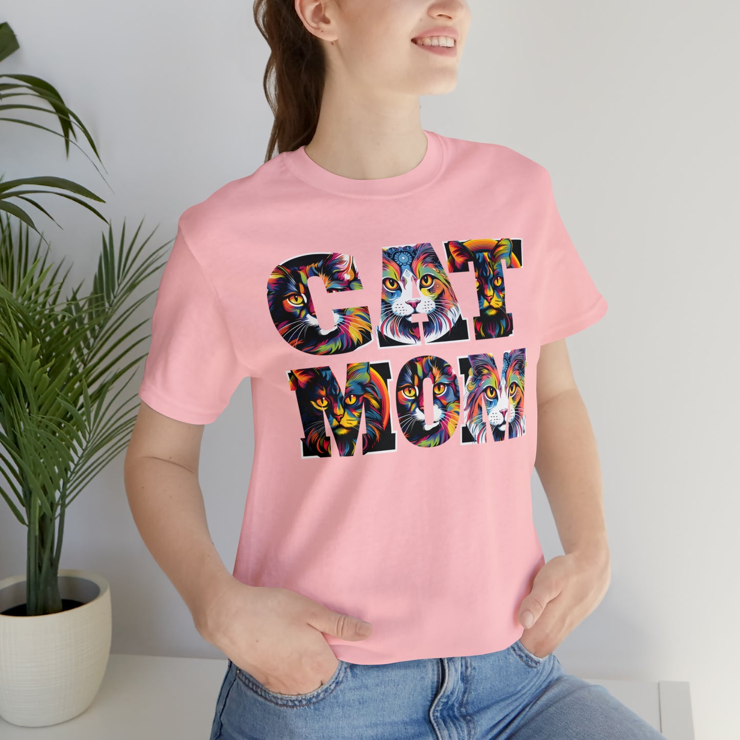 Vintage Cat Shirt Cat Mom Tshirt Animal Lover Gift Cat T Shirt Retro Cat Mom Gift Cat Lover Gift - Cat Lover Shirt Trendy Shirt for Cat Mom