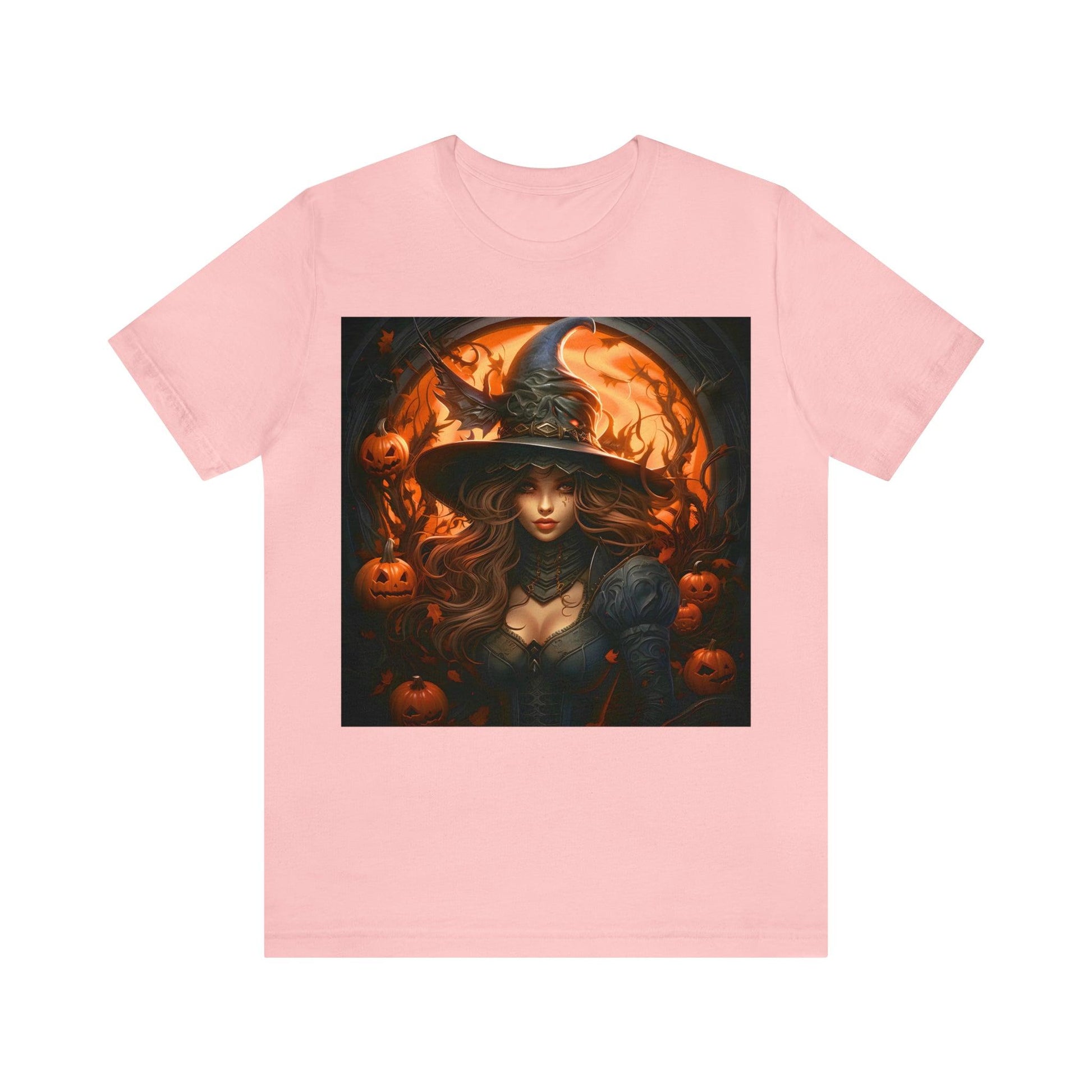 Spooky Witch Costume Spooky Season Vintage Halloween Shirt Moon Goddess Witch Shirt Halloween Costume Witch Shirt Women Halloween Party Tee - Giftsmojo