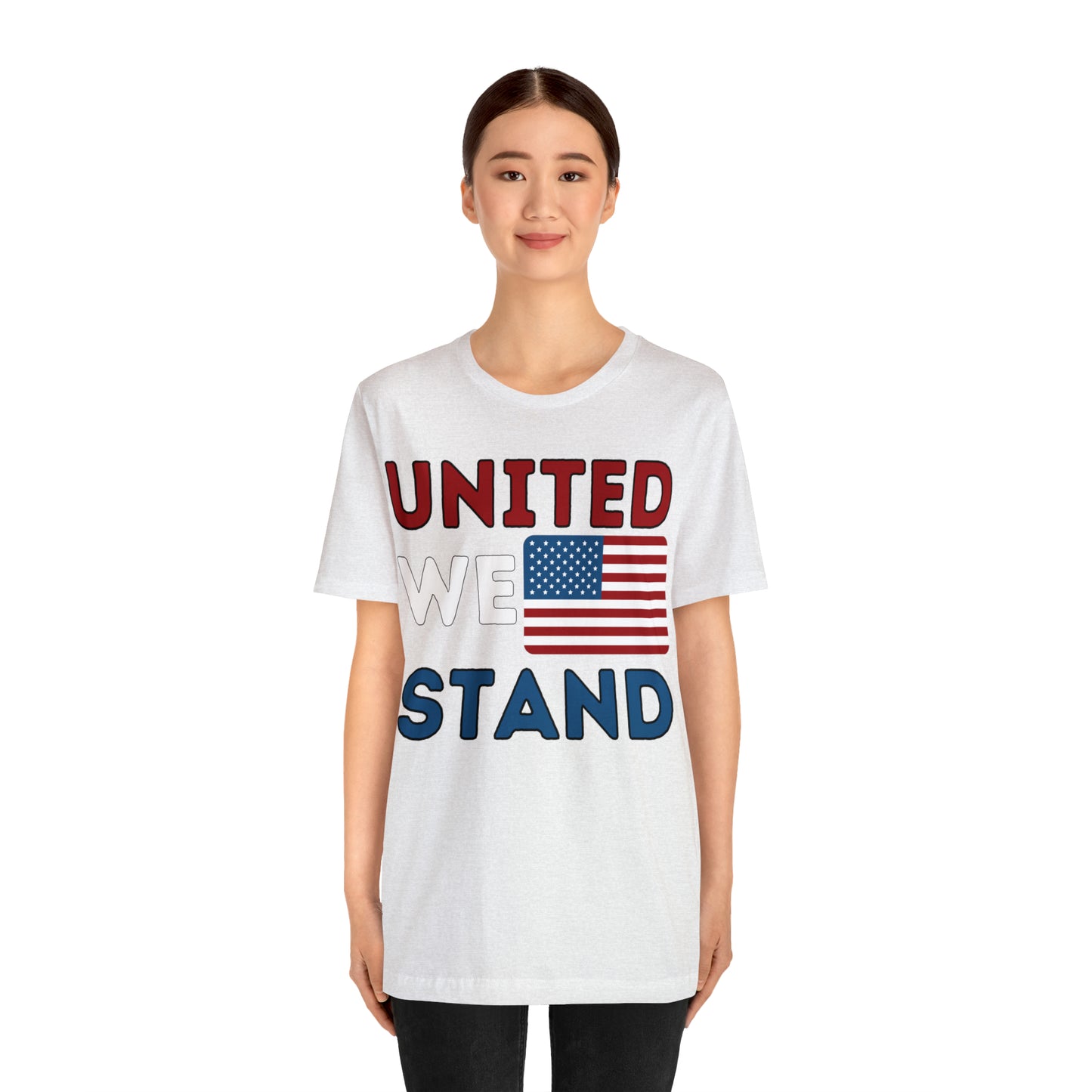 United We Stand shirt, USA Flag shirt, 4th of July shirt, Independence Day