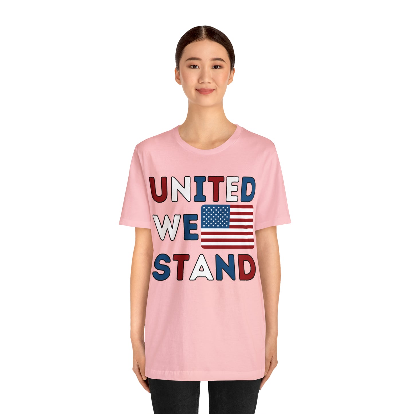 United We Stand shirt, USA Flag shirt, 4th of July shirt, Independence Day shirt