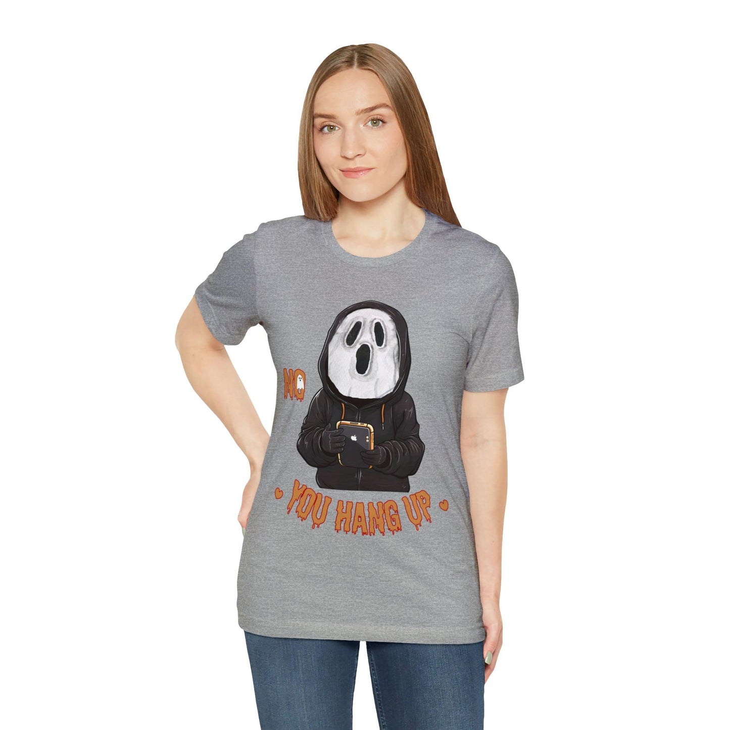 Elevate Your Halloween Style with the Playful 'No You Hang Up' Shirt Spooky shirt - Giftsmojo