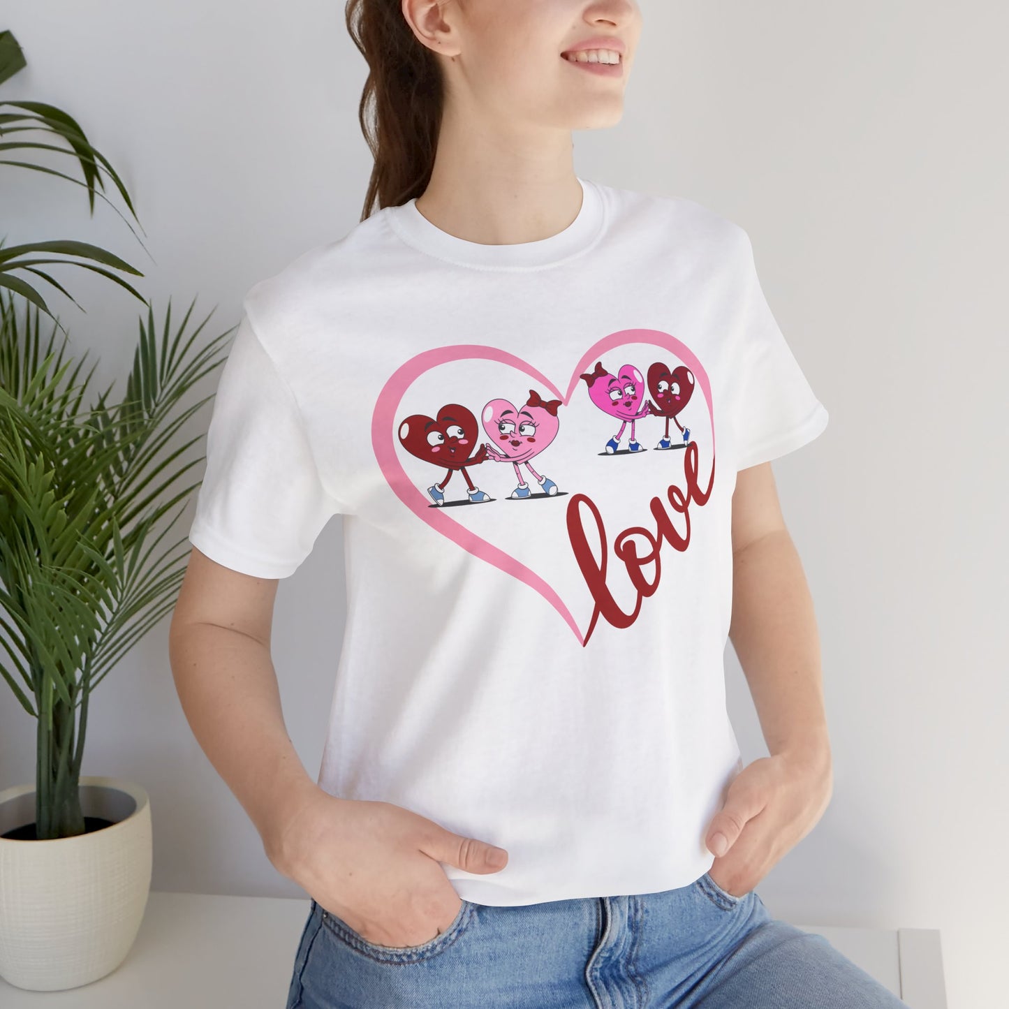 Love Heart Tee - T-Shirt