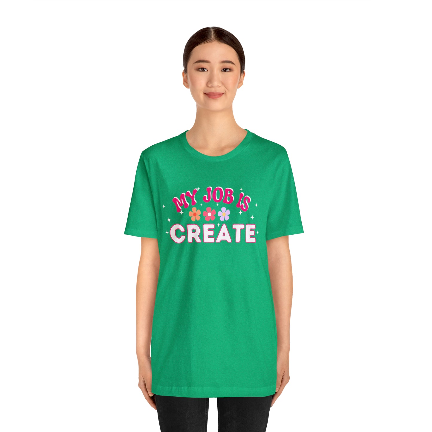My Job is Create Shirt Artist Shirt, Content Creator Shirt Blogger Shirt Vlogger Shirt, Youtuber shirt