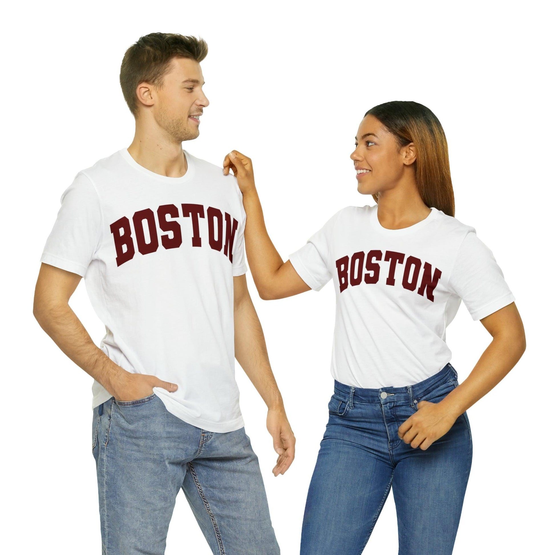 Boston Shirt Boston Souvenir Boston TShirt, Boston Gift Boston Massachusetts Shirt - Giftsmojo