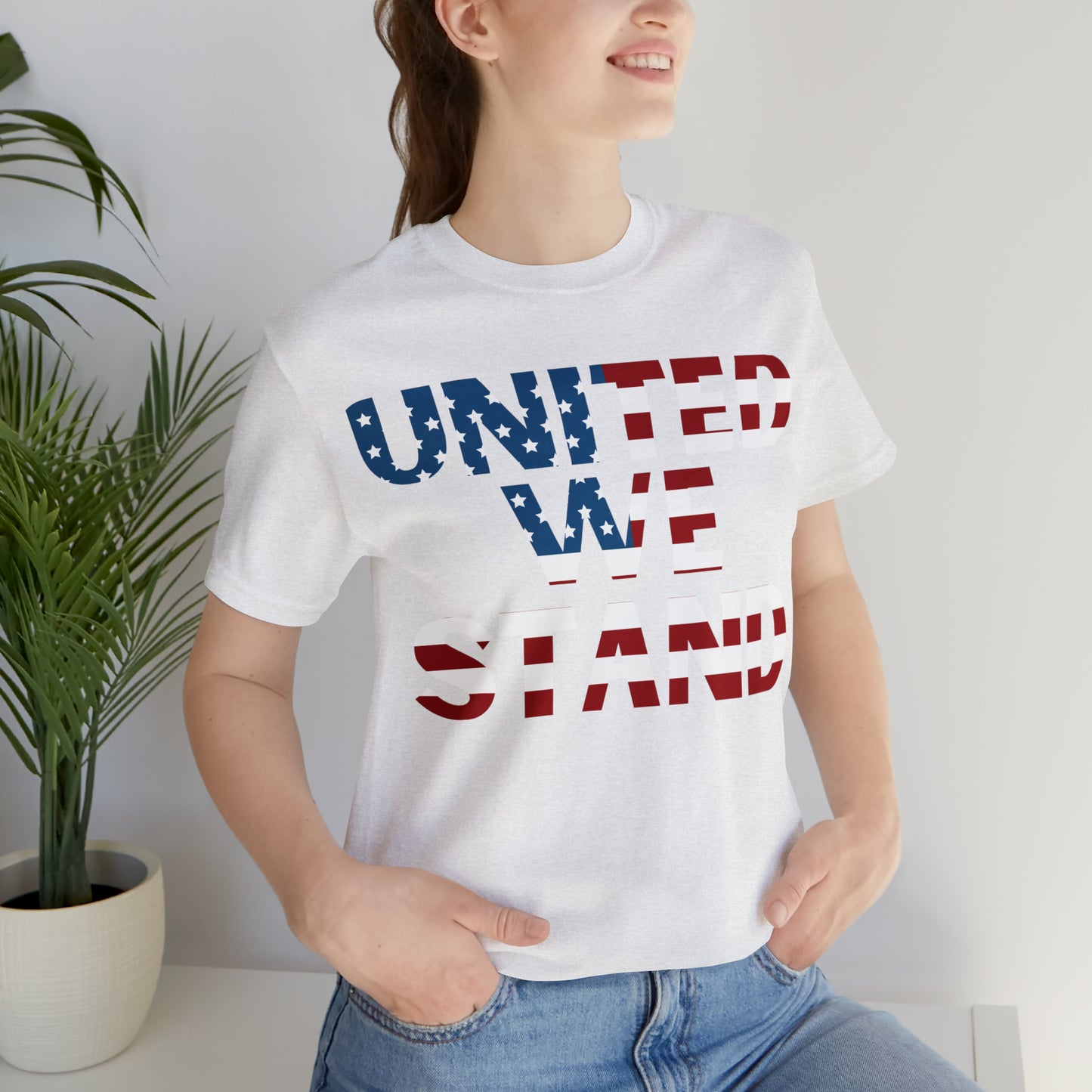 United We Stand shirt, USA Flag shirt, 4th of July shirt, Independence Day