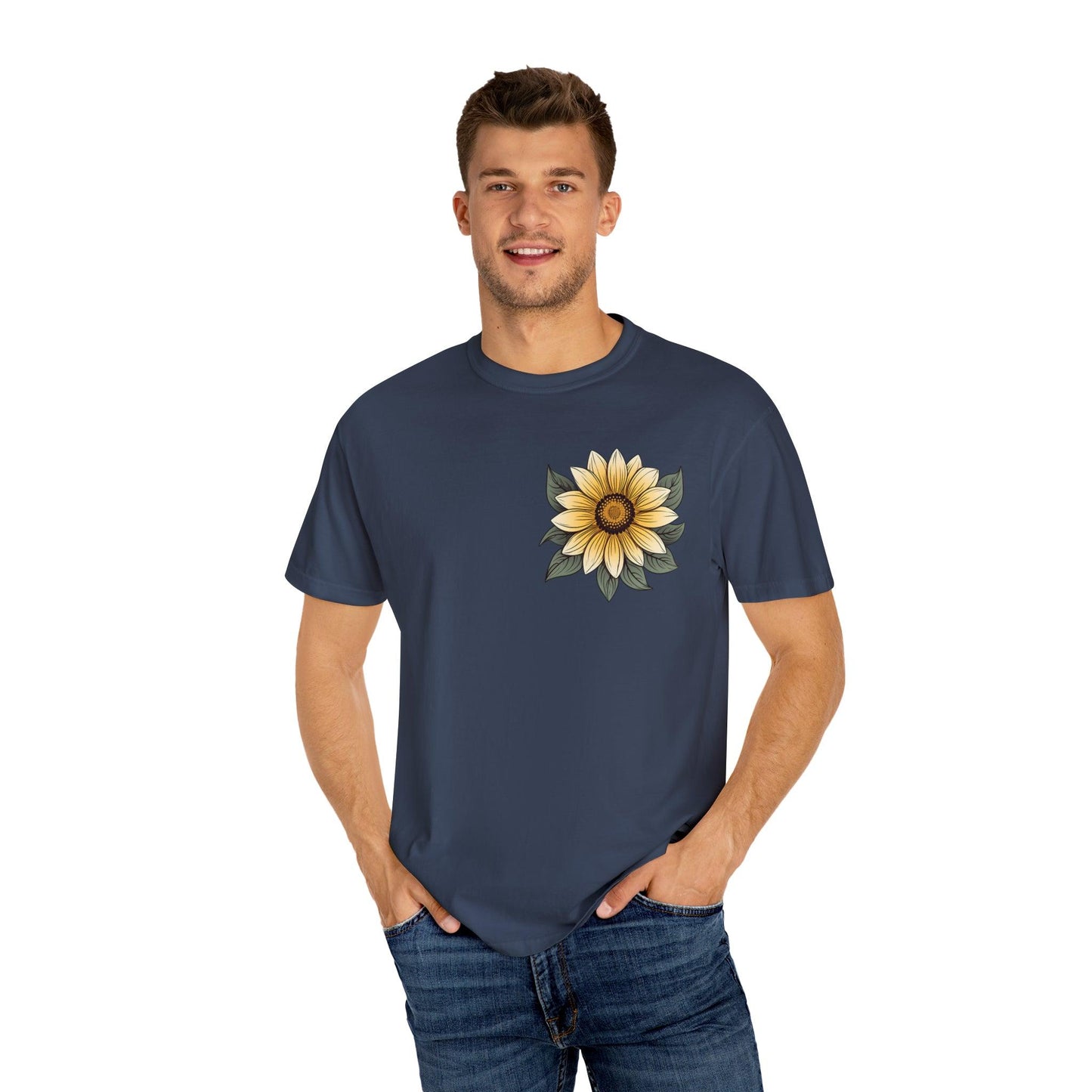 Sunflower Shirt Women Flower Shirt Aesthetic, Floral Graphic Tee Floral Shirt Flower T-shirt, Wild Flower Shirt Gift For Her Wildflower T-shirt