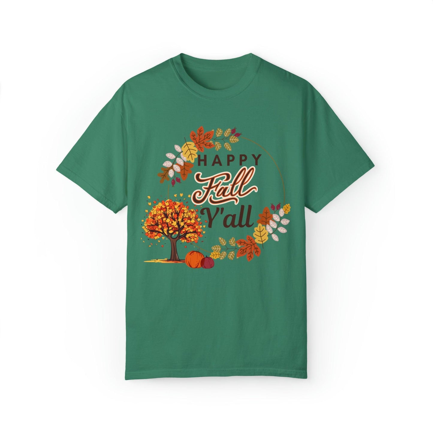 Happy Fall Y'all Gift for Fall, Funny Fall Shirts Gift, Autumn Tee, Fall TShirt - Giftsmojo