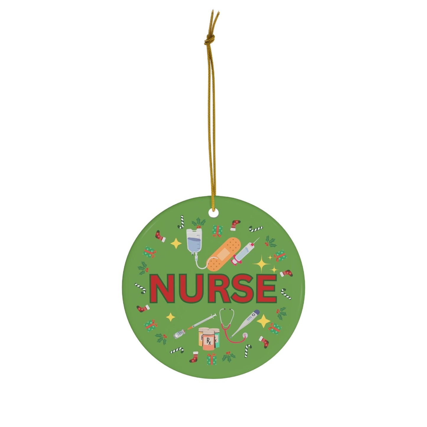 Nurse Christmas Ornament Nurse Ornament Nurse Christmas Tree Ornament Nurse Care Ornament Nurses Ornament Occupation Job - Giftsmojo