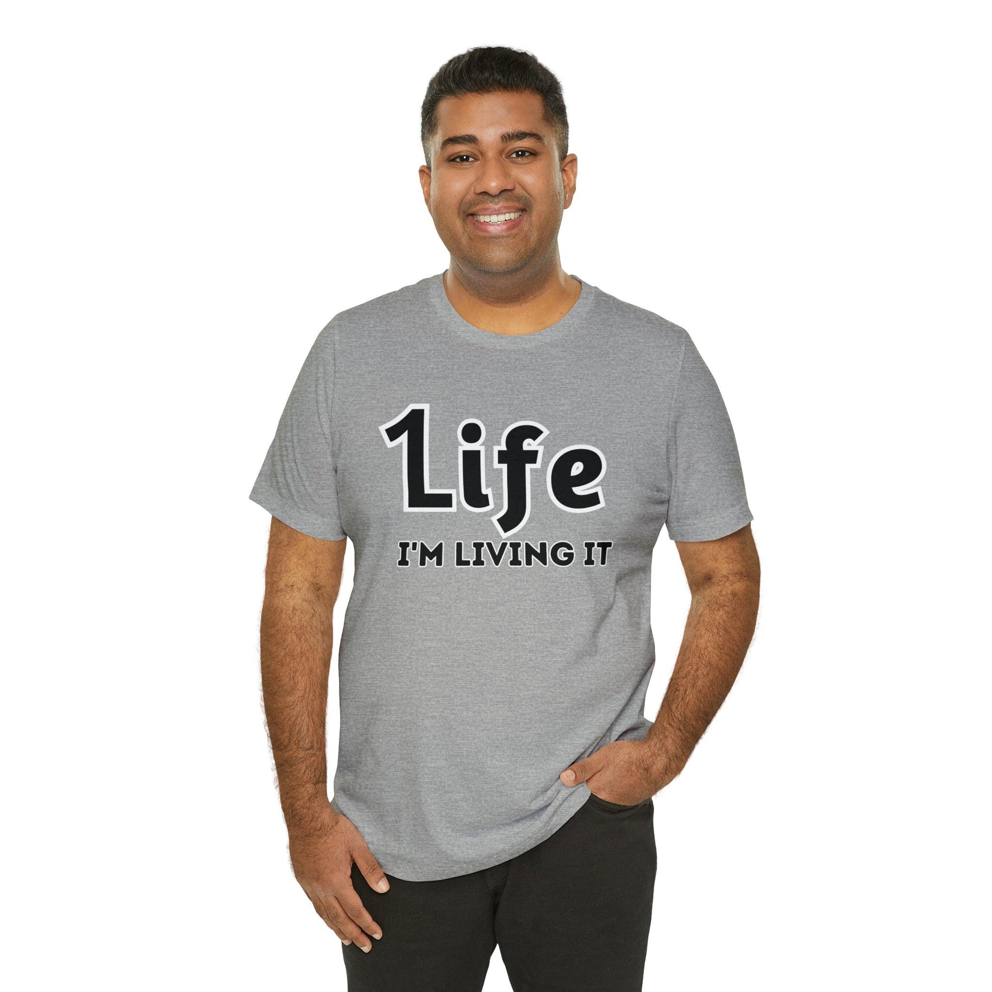 One Life I'M Living It Shirt One life Shirt 1life shirt Live Your Life You Only Have One Life To Live Shirt - Giftsmojo